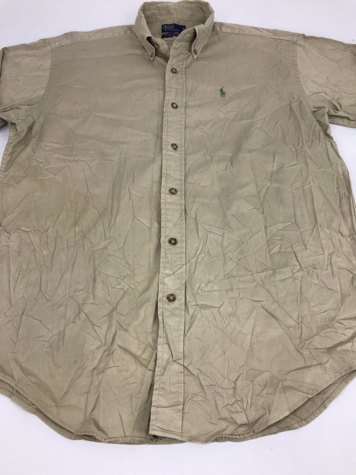 Polo Ralph Lauren × Vintage 90s Polo By Ralph Lauren Khakis Classic Fashion Button Down Size US XL / EU 56 / 4 - 9 Thumbnail