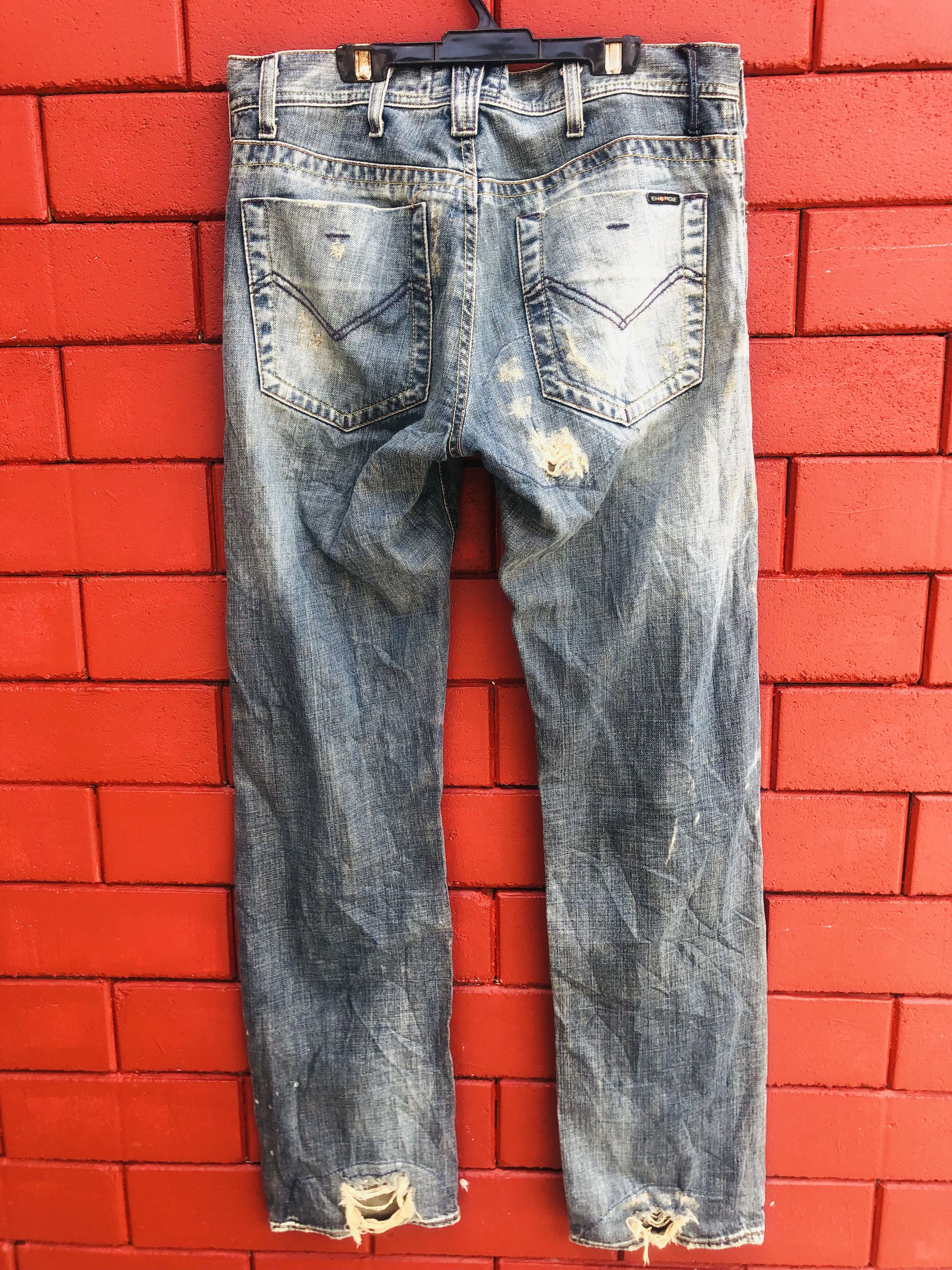 Vintage Vintage Energie Japanese Designer Fashion Style Denim Size US 32 / EU 48 - 2 Thumbnail