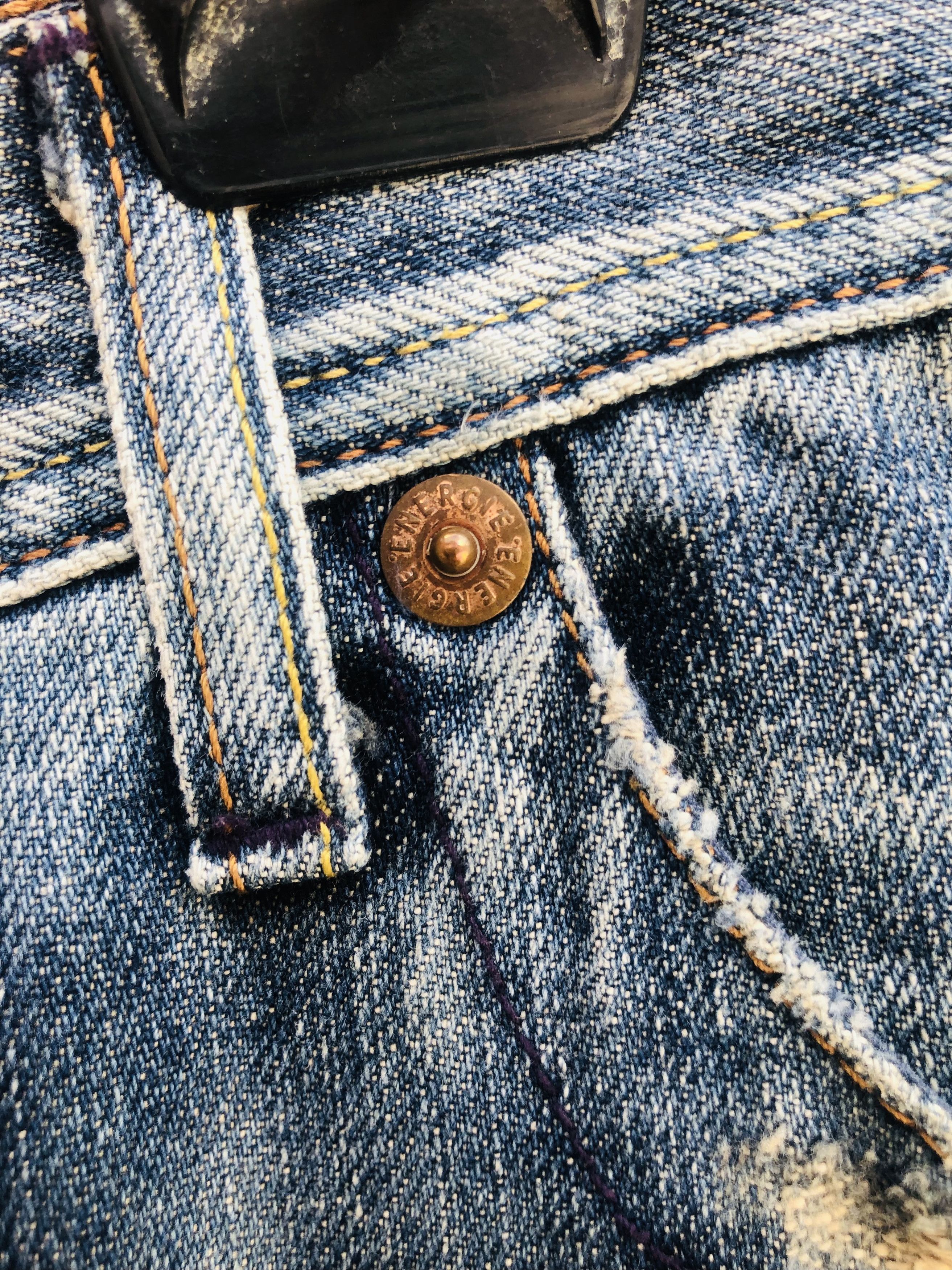 Vintage Vintage Energie Japanese Designer Fashion Style Denim Size US 32 / EU 48 - 16 Thumbnail