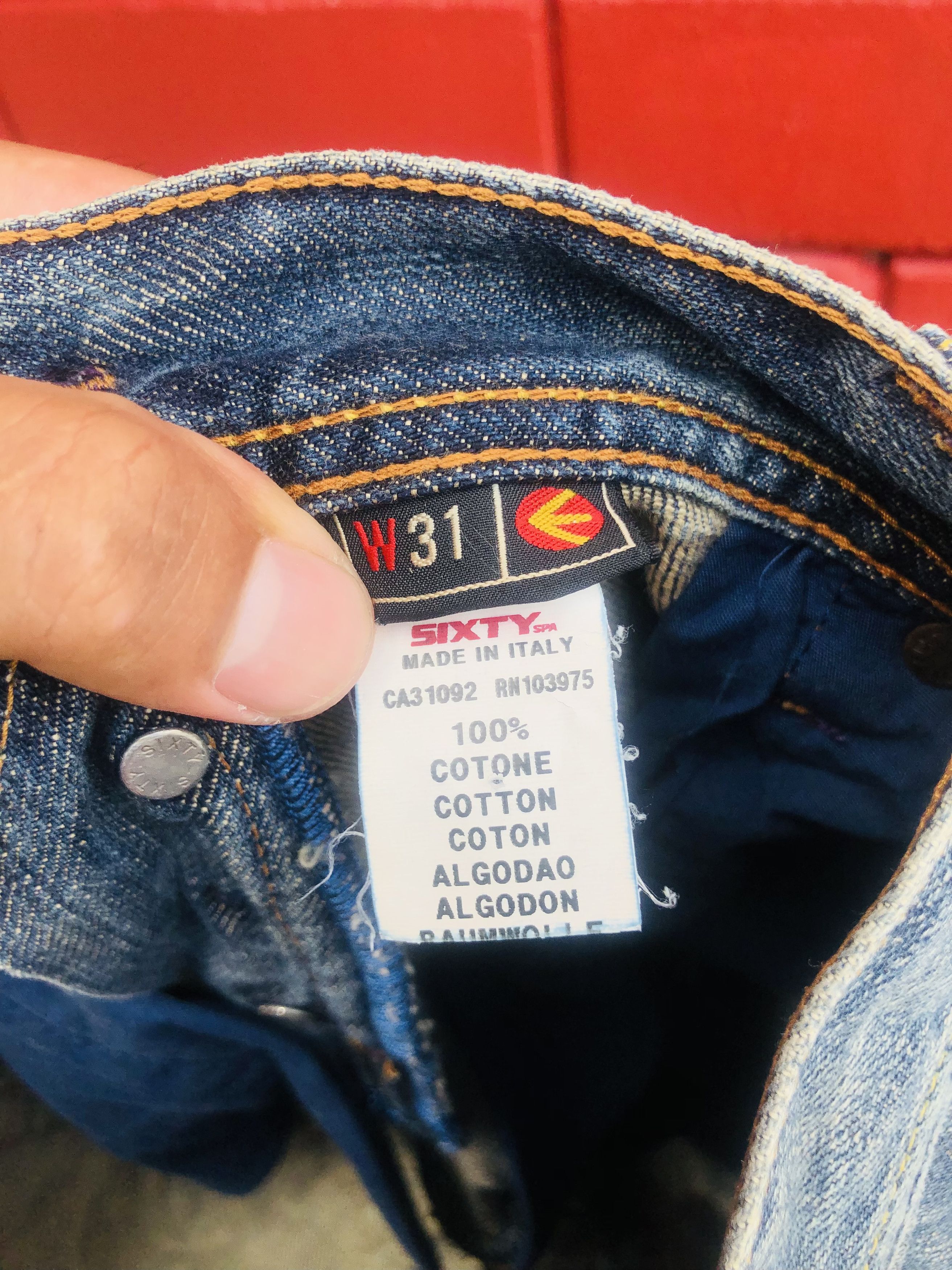 Vintage Vintage Energie Japanese Designer Fashion Style Denim Size US 32 / EU 48 - 6 Thumbnail