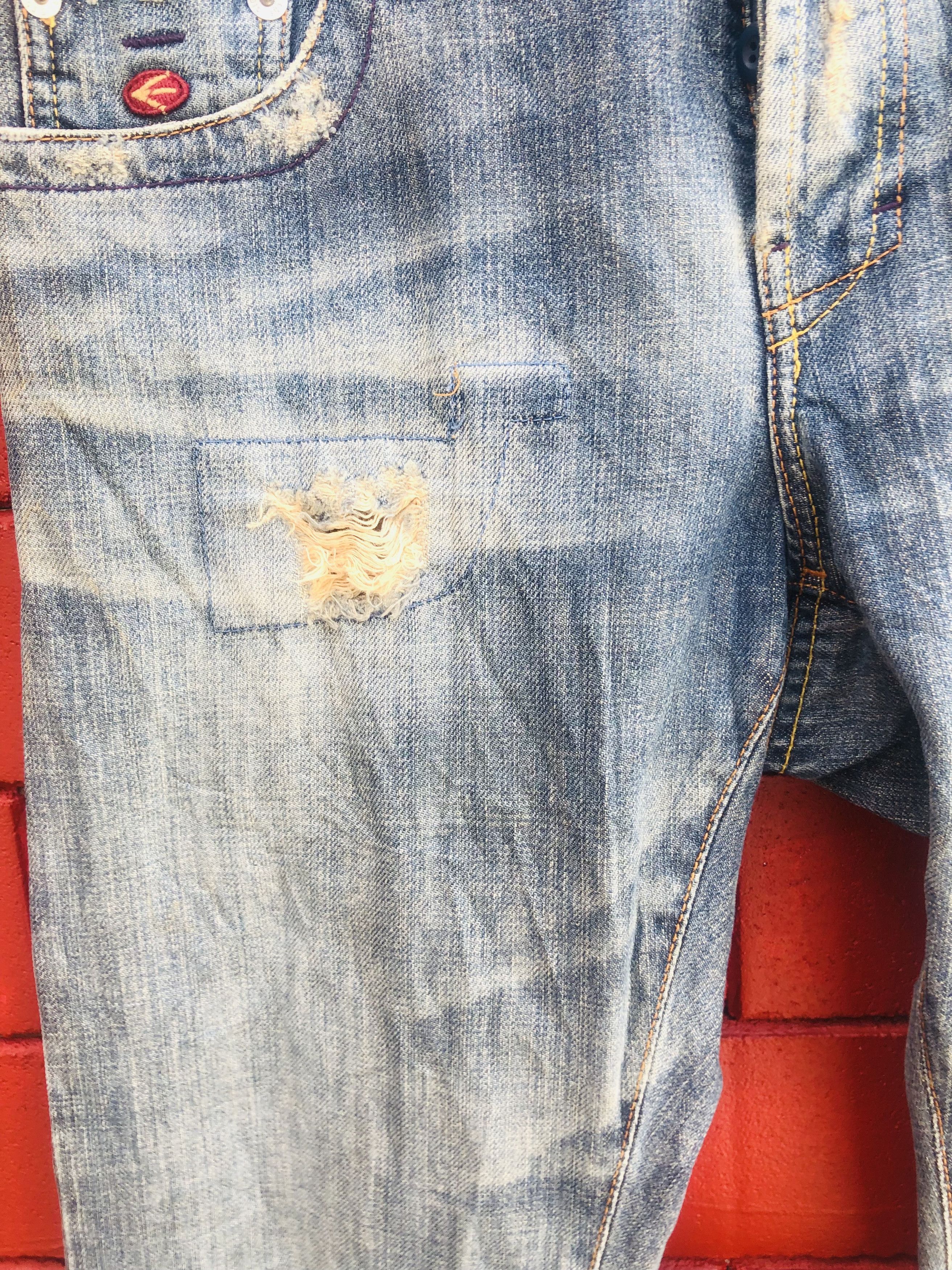 Vintage Vintage Energie Japanese Designer Fashion Style Denim Size US 32 / EU 48 - 13 Thumbnail