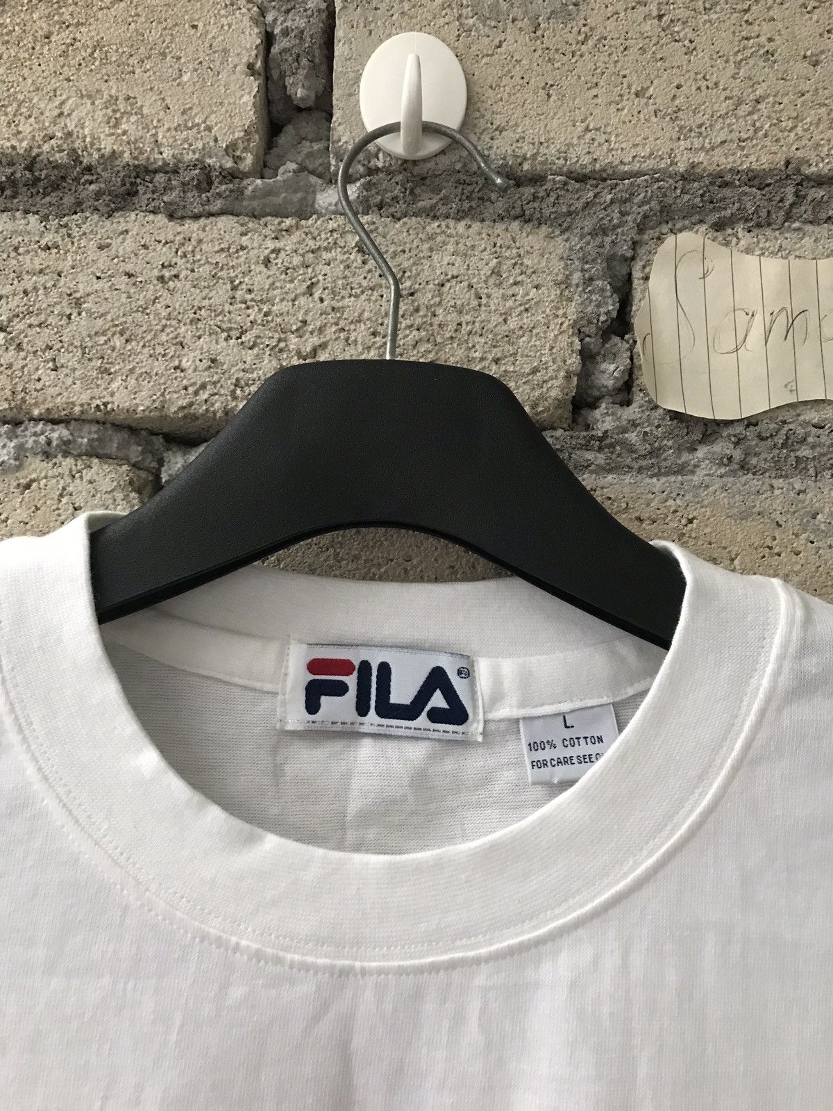 Fila Fila Tee Big Logo and Spell Out Streetwear Size US L / EU 52-54 / 3 - 5 Thumbnail