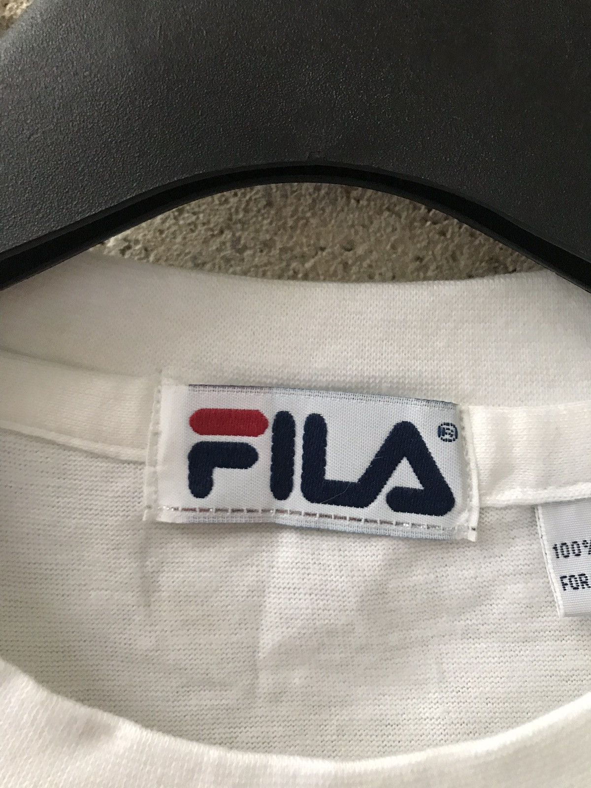 Fila Fila Tee Big Logo and Spell Out Streetwear Size US L / EU 52-54 / 3 - 3 Thumbnail