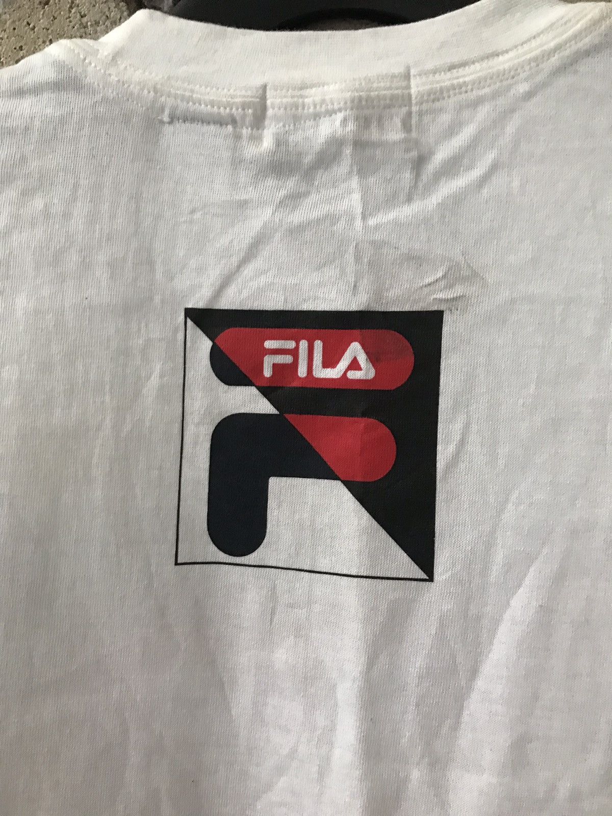 Fila Fila Tee Big Logo and Spell Out Streetwear Size US L / EU 52-54 / 3 - 6 Thumbnail