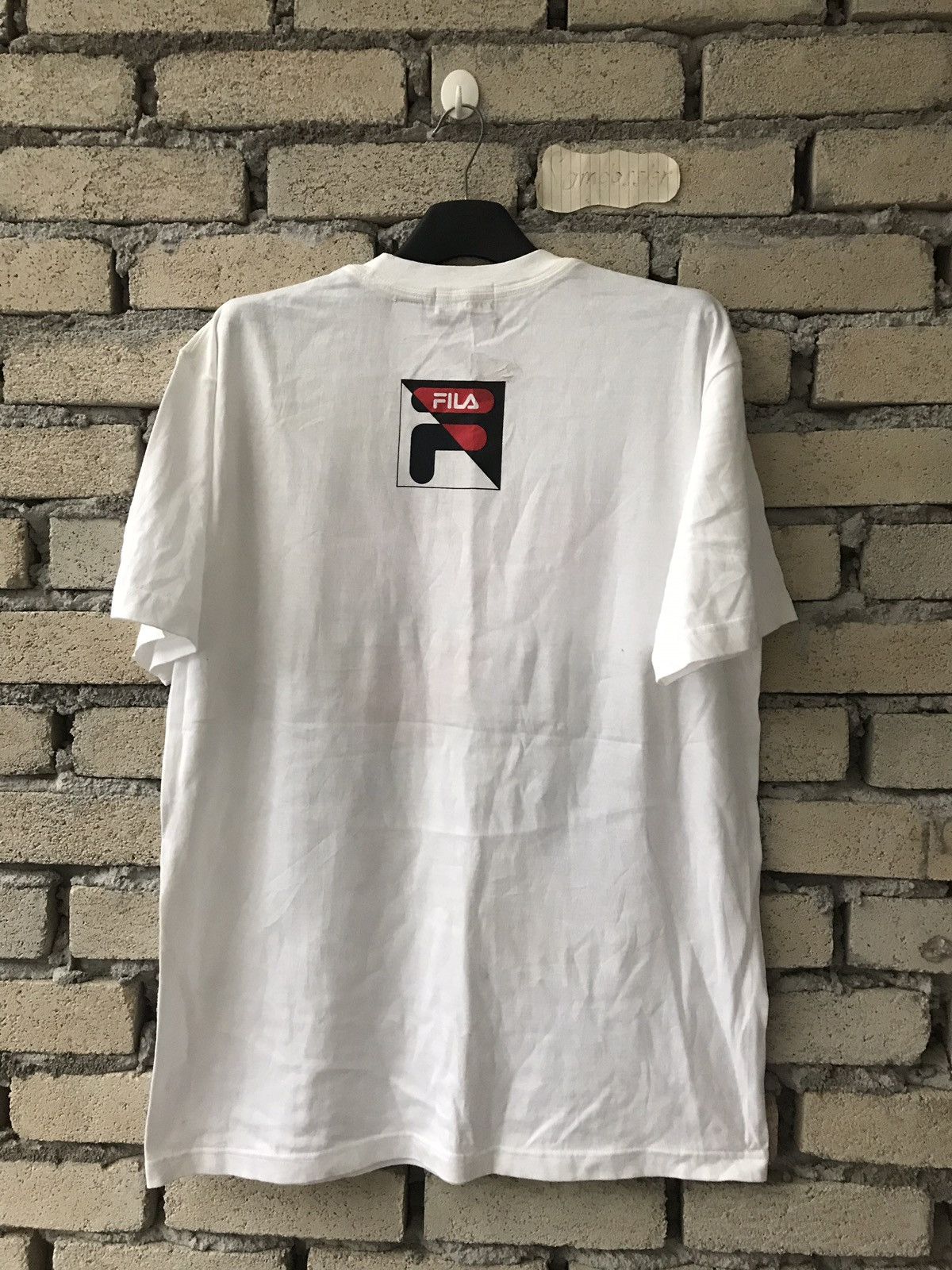 Fila Fila Tee Big Logo and Spell Out Streetwear Size US L / EU 52-54 / 3 - 7 Thumbnail