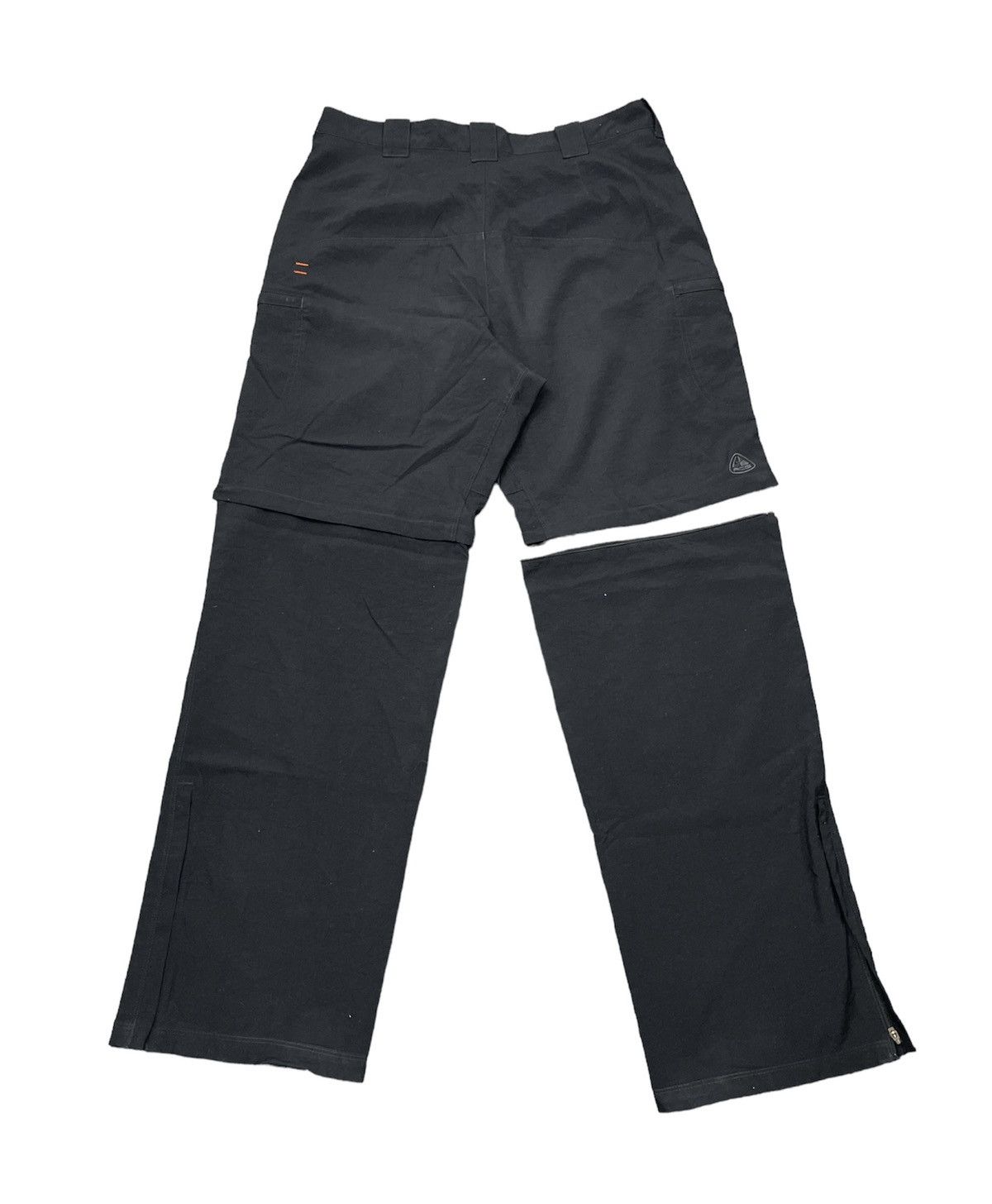 image of Nike Acg Two Way Track Pant Convertible Hiking 34X42 in Black, Men's