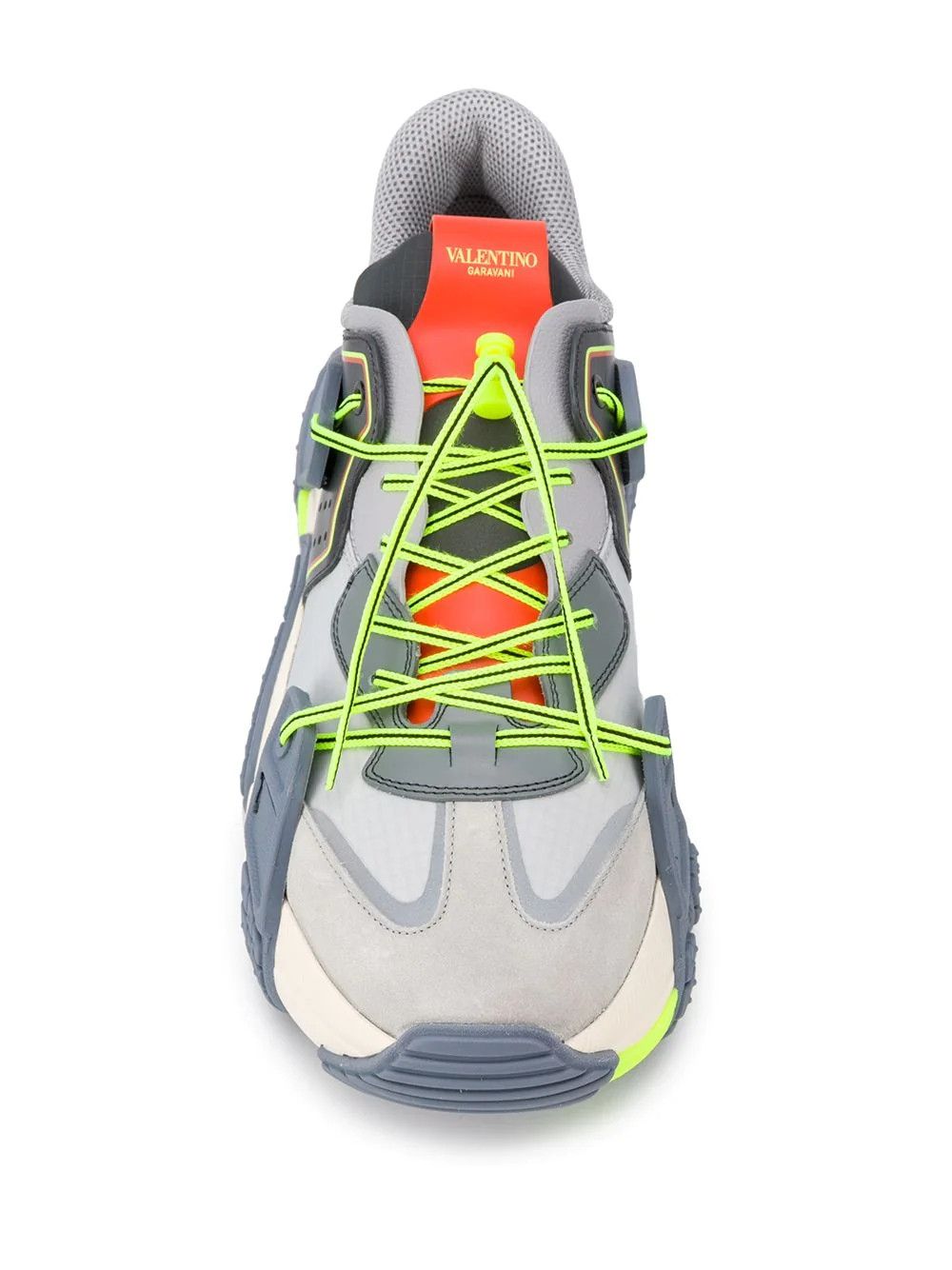 Valentino VALENTINO The Wod gray suede leather chunky sneakers 9 42 Size US 9 / EU 42 - 3 Thumbnail