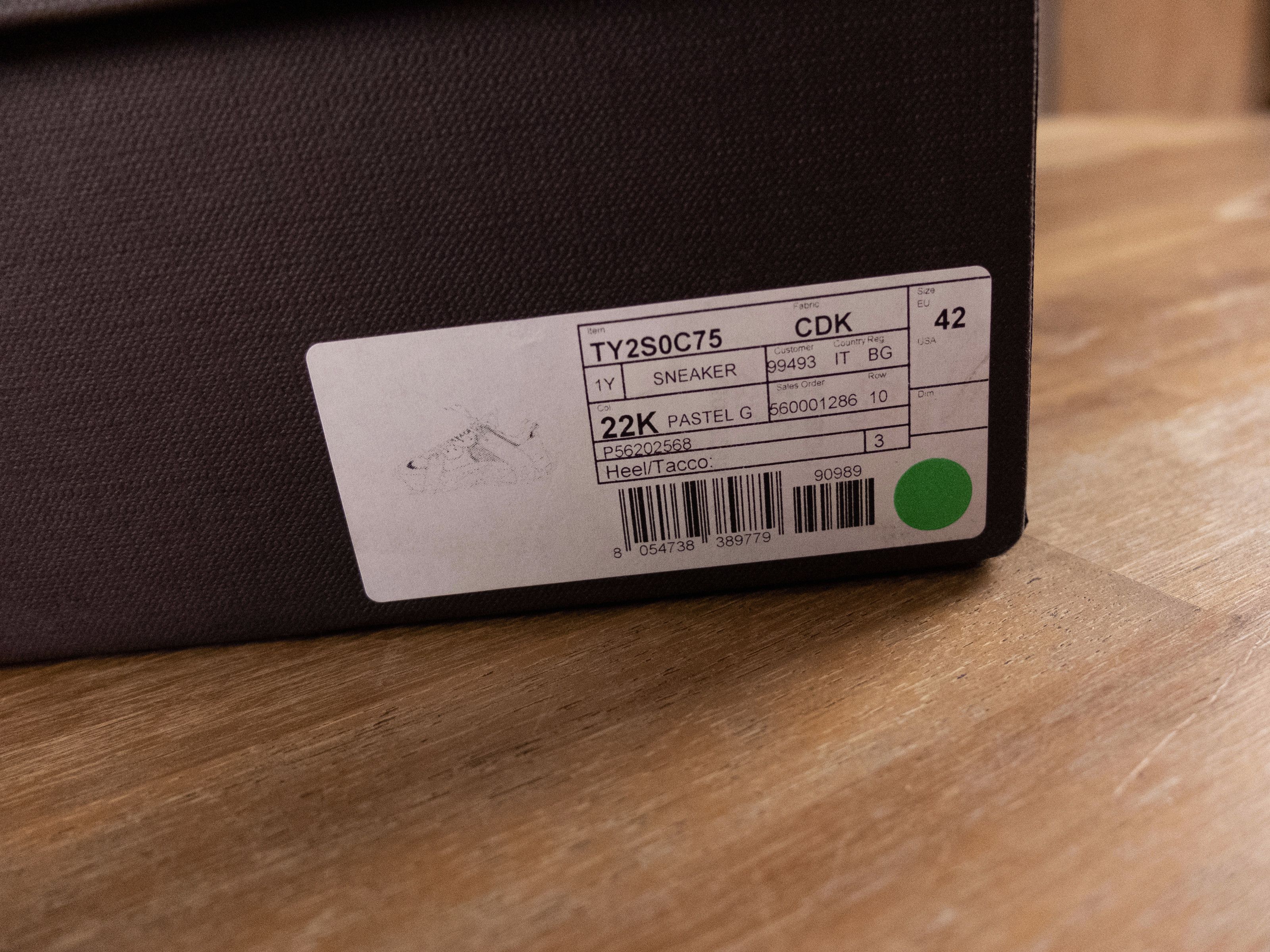 Valentino VALENTINO The Wod gray suede leather chunky sneakers 9 42 Size US 9 / EU 42 - 17 Thumbnail