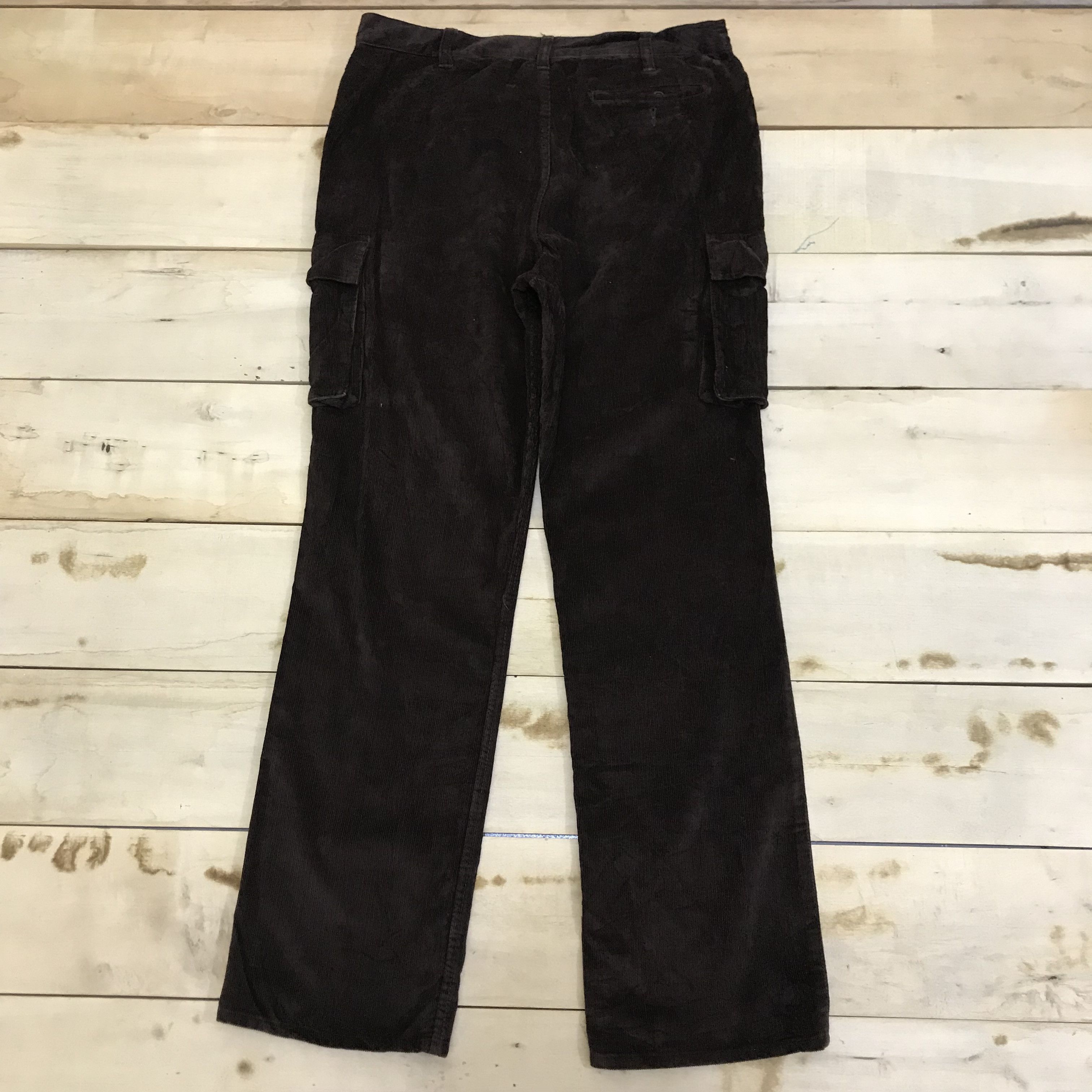 Beams Plus × Japanese Brand X199 BEAMS JAPAN CORDUROY CARGO FLARED PANTS Size US 32 / EU 48 - 6 Thumbnail