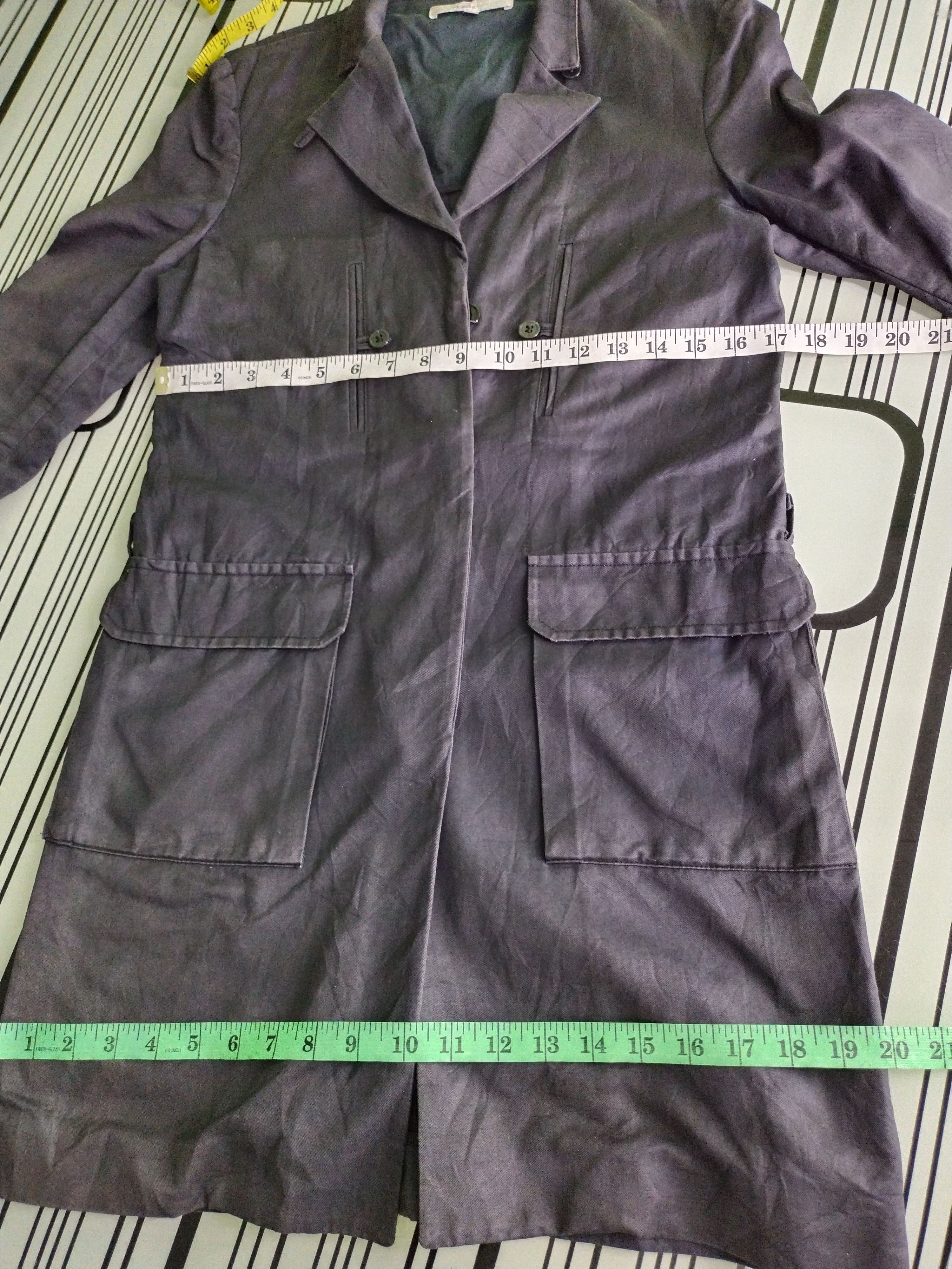 Vintage HERITAGE LONG COAT VANESSA BRUNO MADE IN POLAND Size US S / EU 44-46 / 1 - 13 Thumbnail
