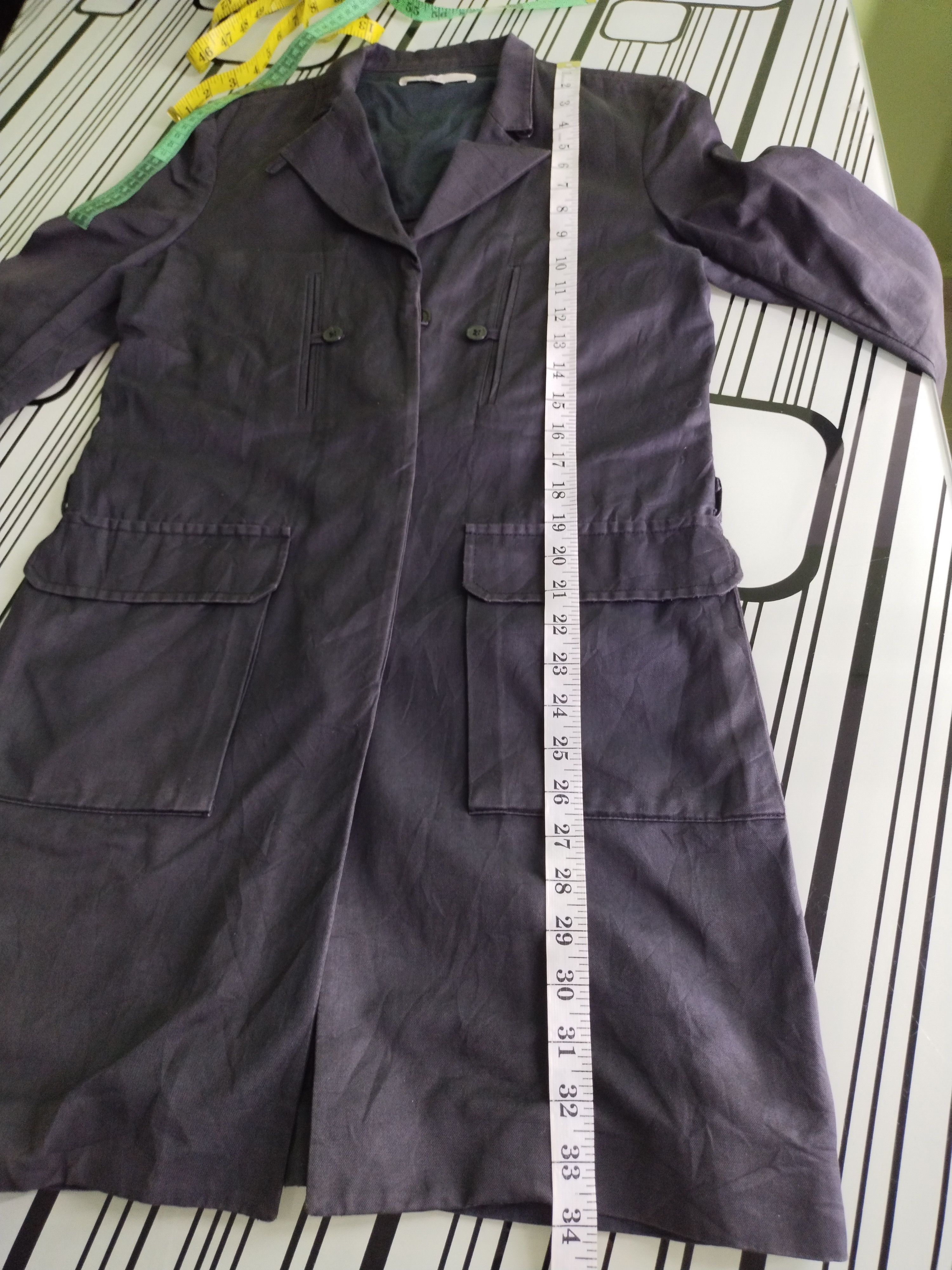 Vintage HERITAGE LONG COAT VANESSA BRUNO MADE IN POLAND Size US S / EU 44-46 / 1 - 12 Thumbnail