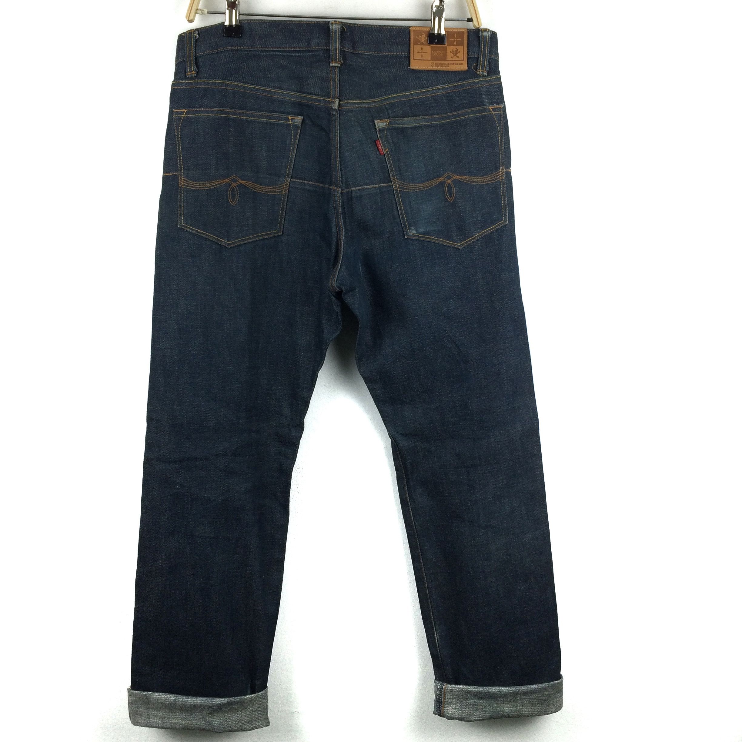 Japanese Brand × QUENCHLOUD X201 JAPAN QUENCHLOAD SELVEDGE JAPANESE BLUE DENIM Size US 34 / EU 50 - 1 Thumbnail