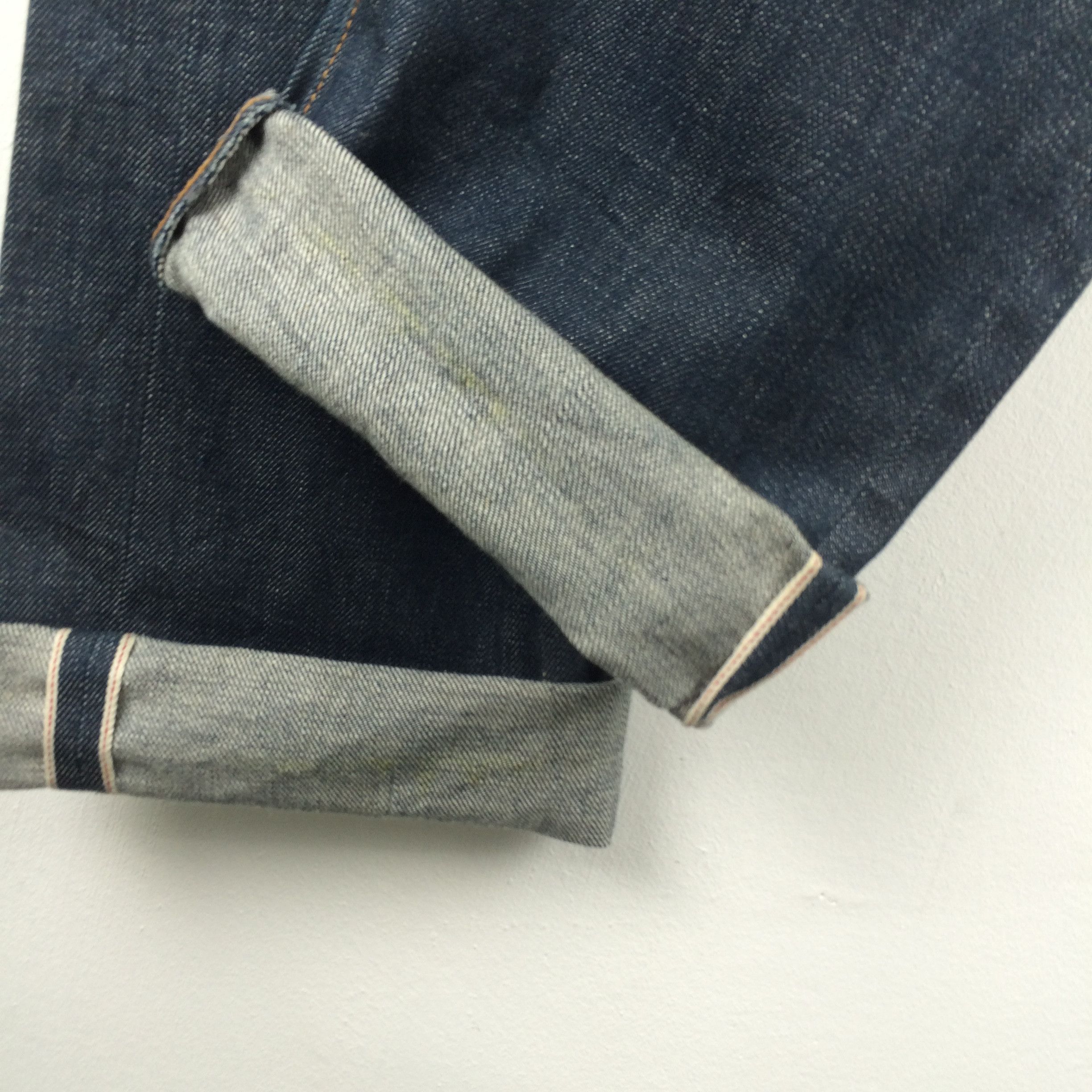 Japanese Brand × QUENCHLOUD X201 JAPAN QUENCHLOAD SELVEDGE JAPANESE BLUE DENIM Size US 34 / EU 50 - 6 Thumbnail