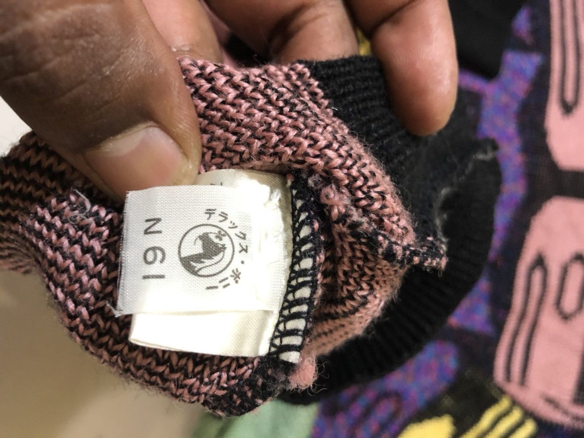 Japanese Brand × Other Black List UOMO multicolour knitwear sweater size XL Size US XL / EU 56 / 4 - 9 Thumbnail