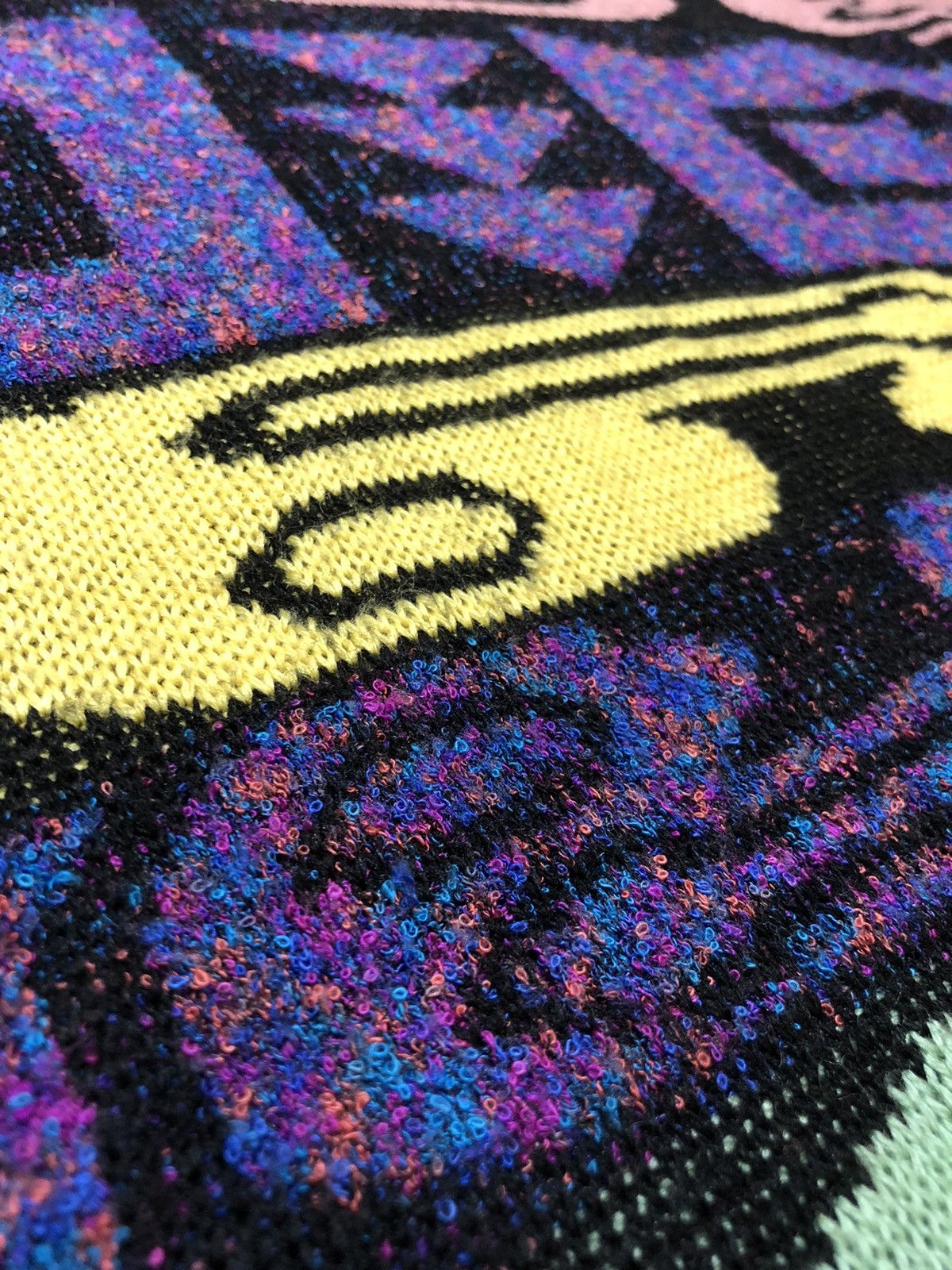 Japanese Brand × Other Black List UOMO multicolour knitwear sweater size XL Size US XL / EU 56 / 4 - 7 Thumbnail