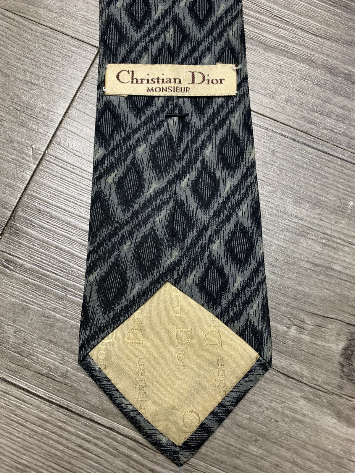 Christian Dior Monsieur Christian Dior Tie Size ONE SIZE - 5 Thumbnail