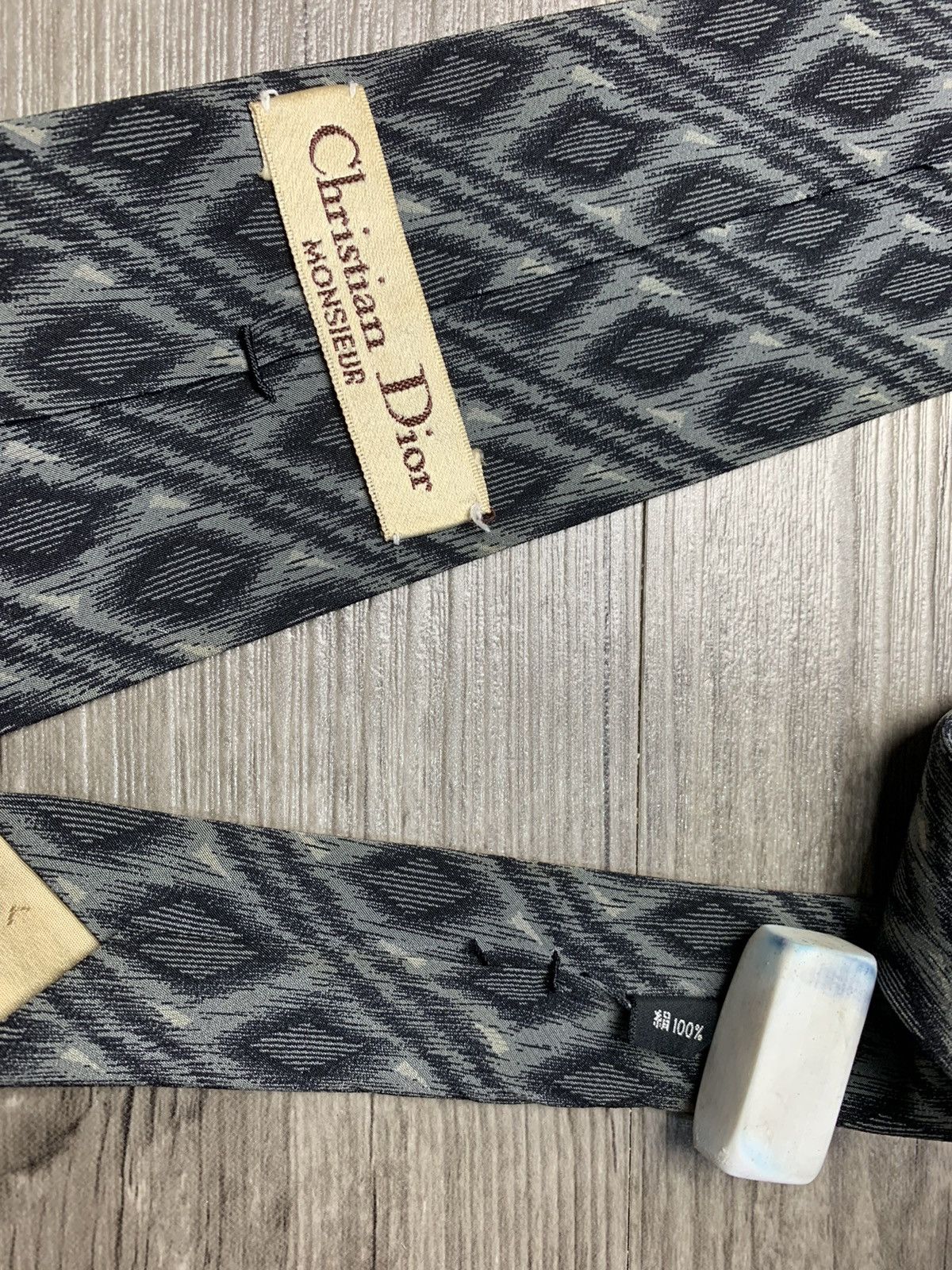 Christian Dior Monsieur Christian Dior Tie Size ONE SIZE - 8 Thumbnail