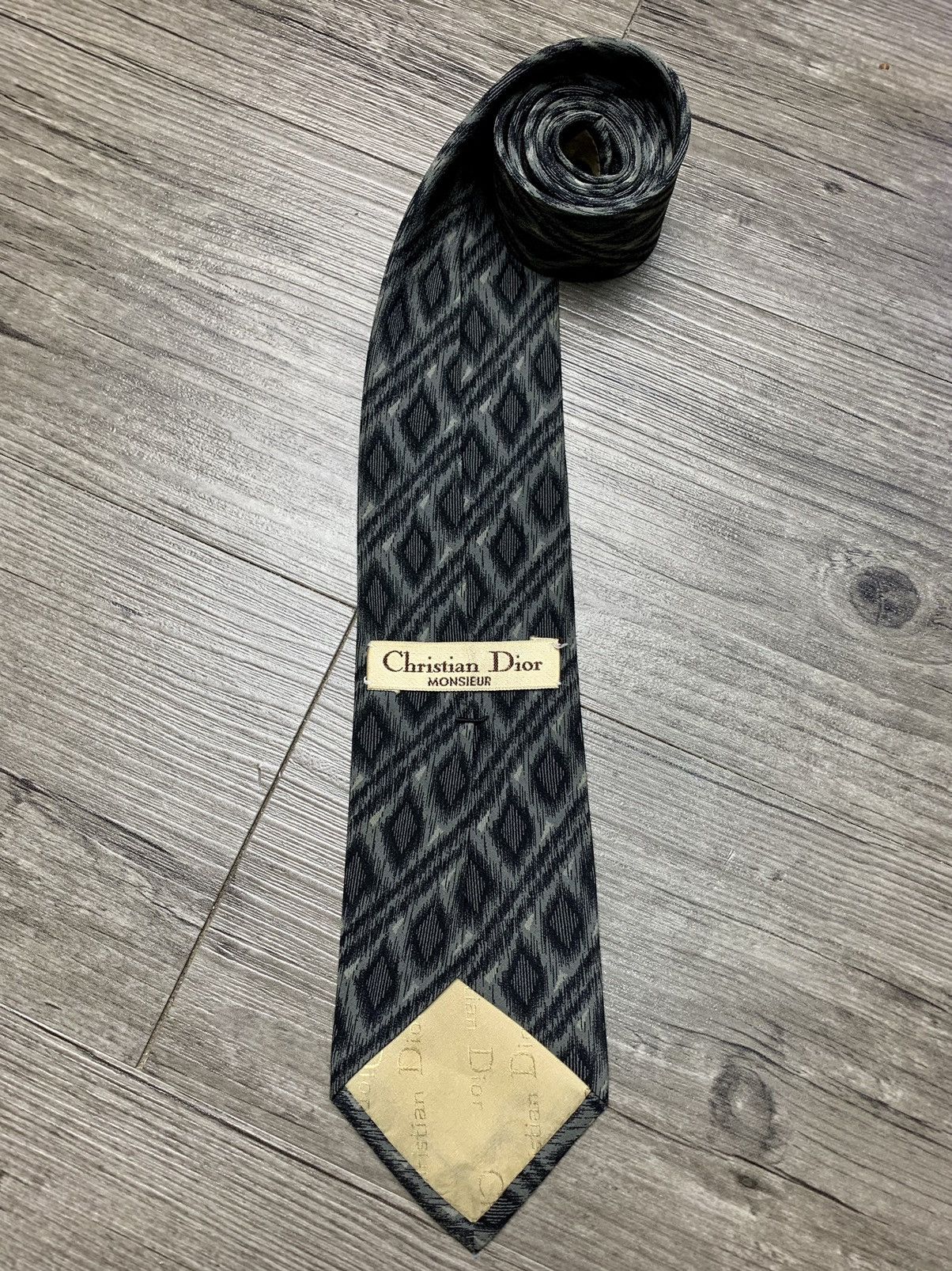 Christian Dior Monsieur Christian Dior Tie Size ONE SIZE - 3 Thumbnail
