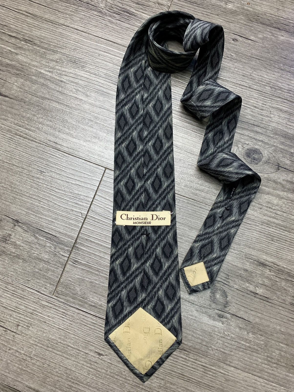 Christian Dior Monsieur Christian Dior Tie Size ONE SIZE - 7 Thumbnail