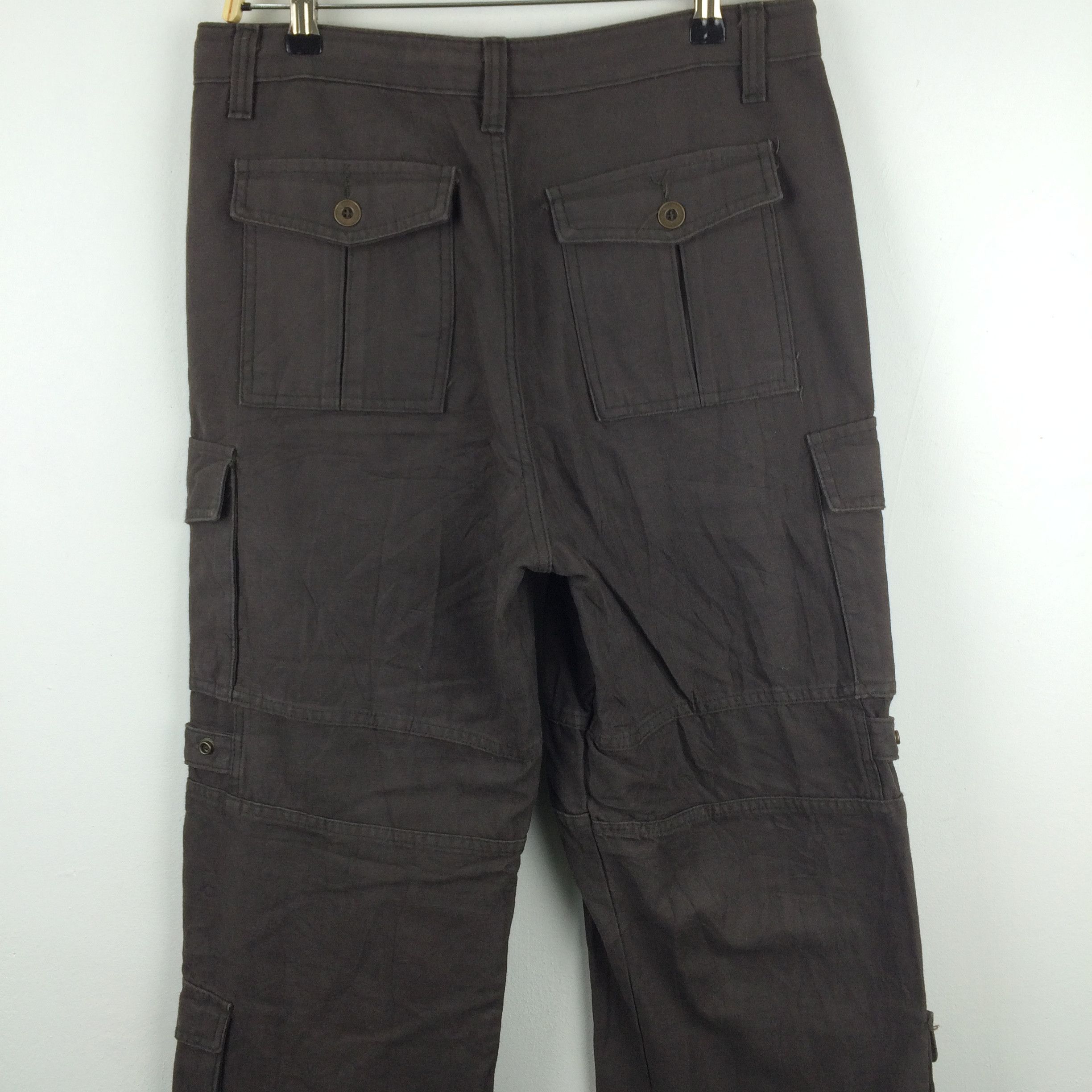 Designer × Japanese Brand X206 ABECOLUMBIA MULTI POCKET BONDAGE TACTICAL PANTS BAGGY Size US 34 / EU 50 - 4 Thumbnail
