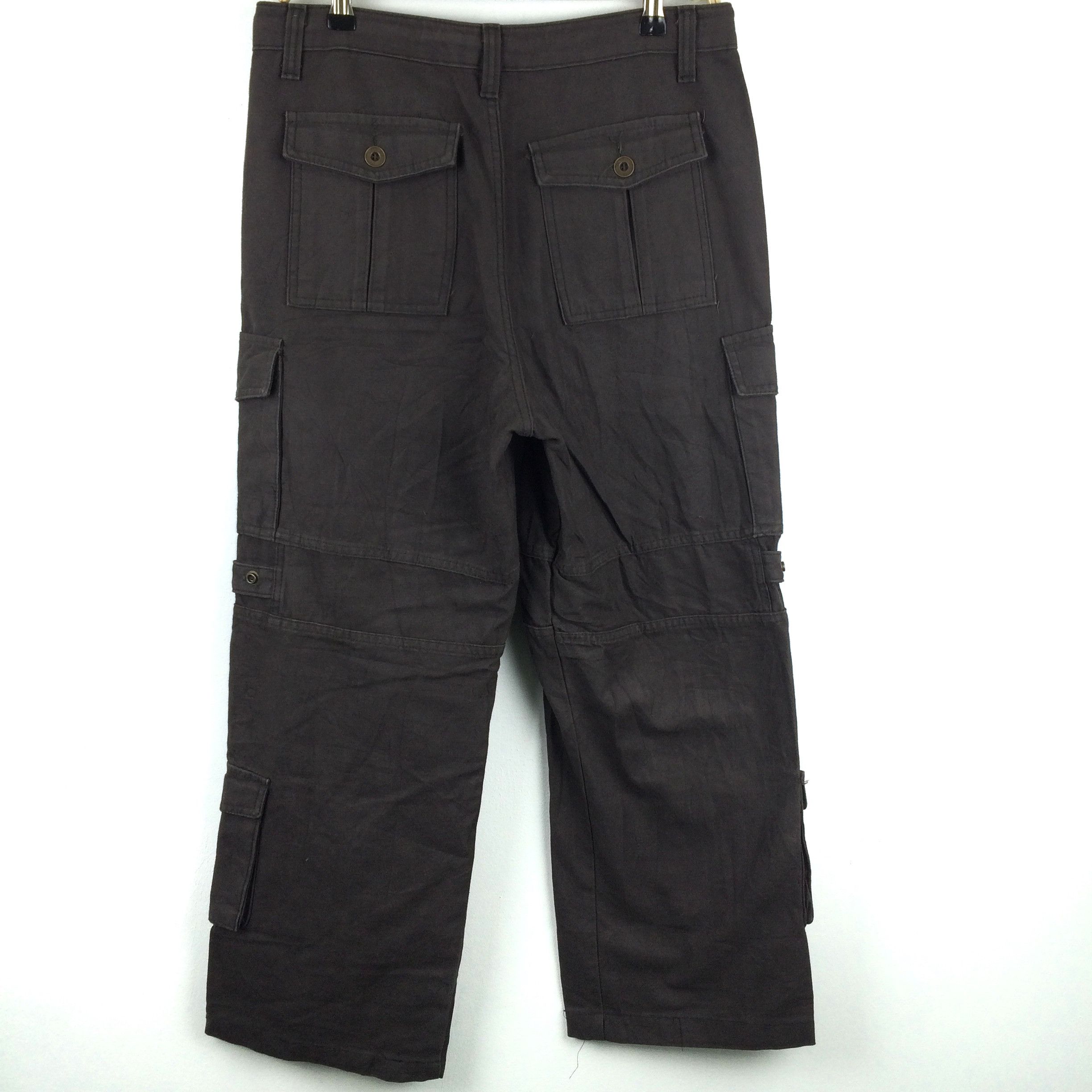 Designer × Japanese Brand X206 ABECOLUMBIA MULTI POCKET BONDAGE TACTICAL PANTS BAGGY Size US 34 / EU 50 - 2 Thumbnail