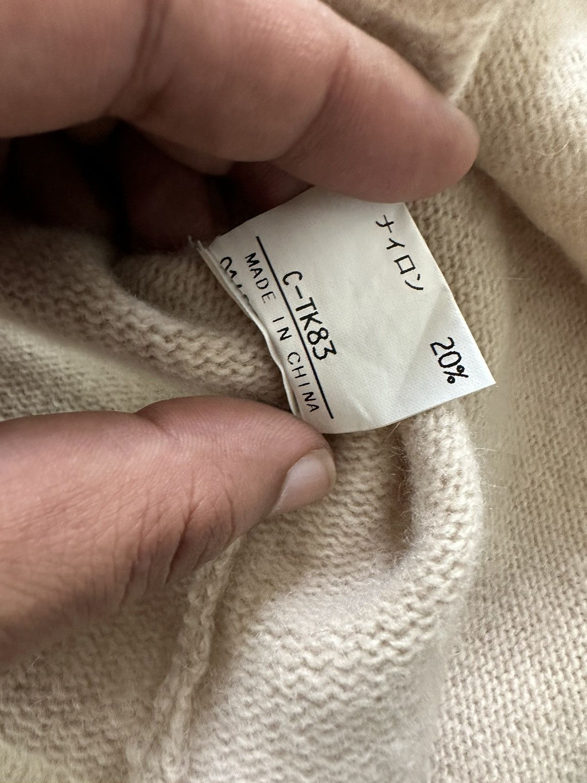 Krizia Uomo × Vintage 1990s Evex by Krizia mocks wools sweater Size US M / EU 48-50 / 2 - 7 Thumbnail