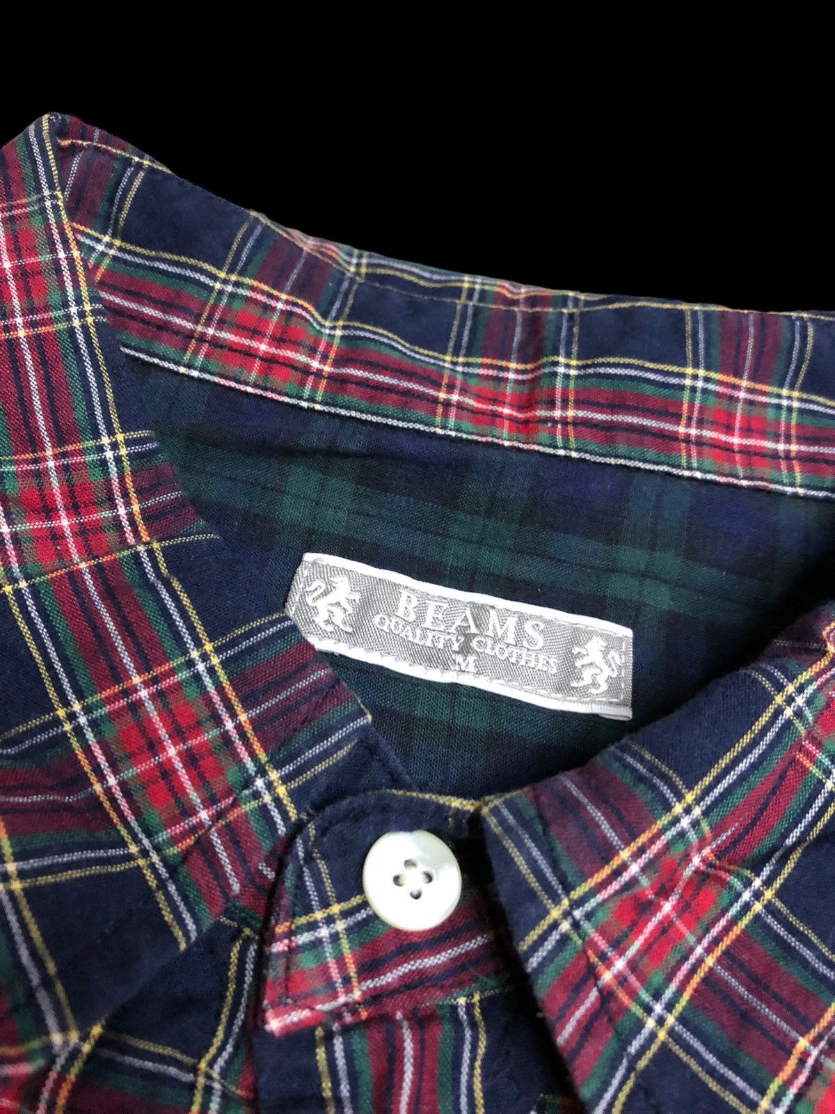 Beams Plus RARE BEAMS UNITED KINGDOM FLAG DESIGN PATCHWORK Size US M / EU 48-50 / 2 - 3 Thumbnail