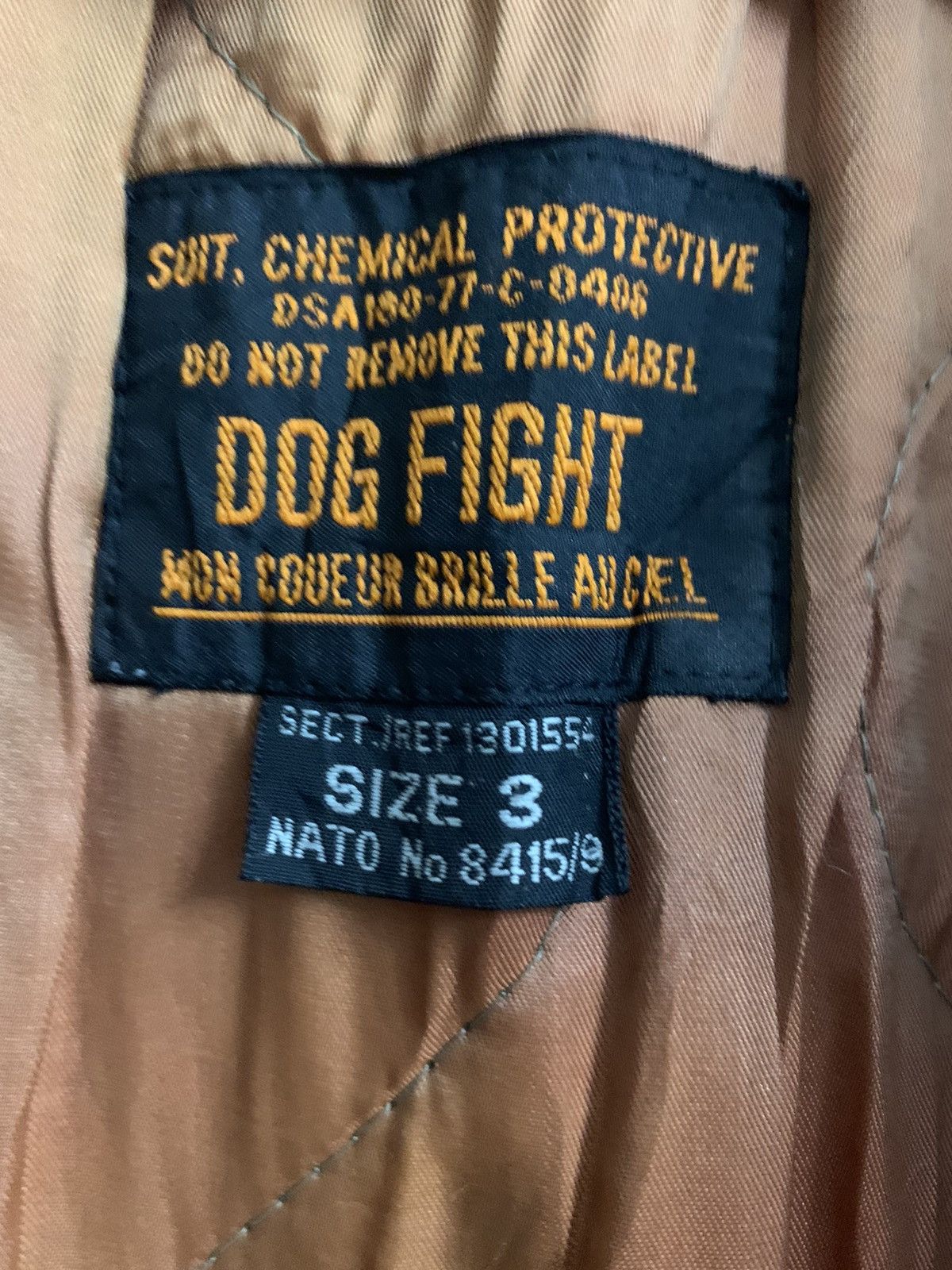 Japanese Brand Vintage 60s Dog Fight Leather Bomber Jacket Size US M / EU 48-50 / 2 - 11 Thumbnail