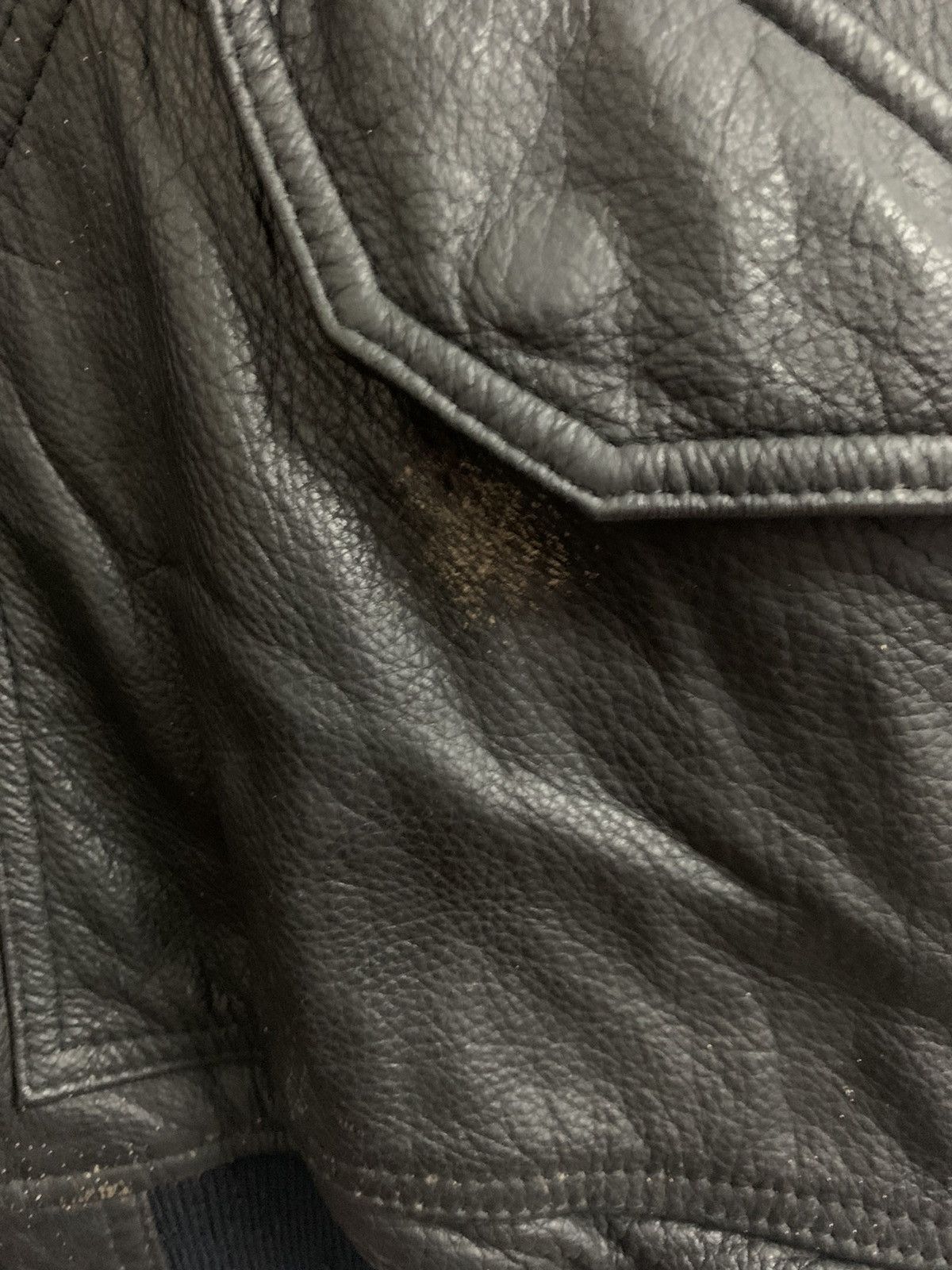 Japanese Brand Vintage 60s Dog Fight Leather Bomber Jacket Size US M / EU 48-50 / 2 - 13 Thumbnail
