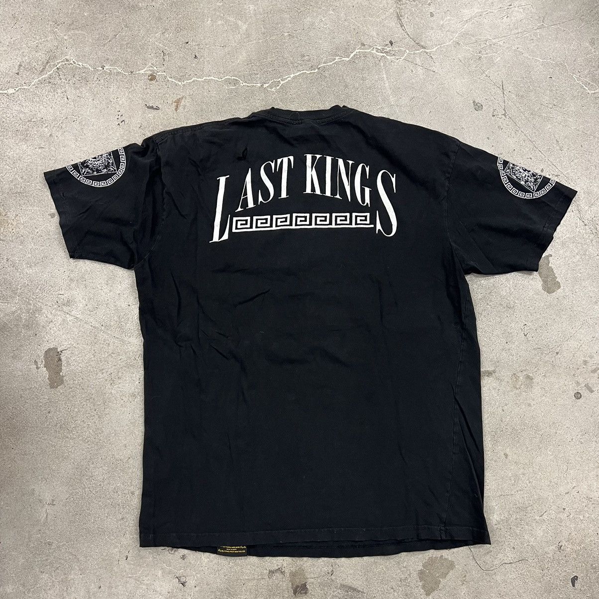 Last Kings Streetwear Vintage Medusa last kings graphic tee 90s Versace made USA rap Grailed