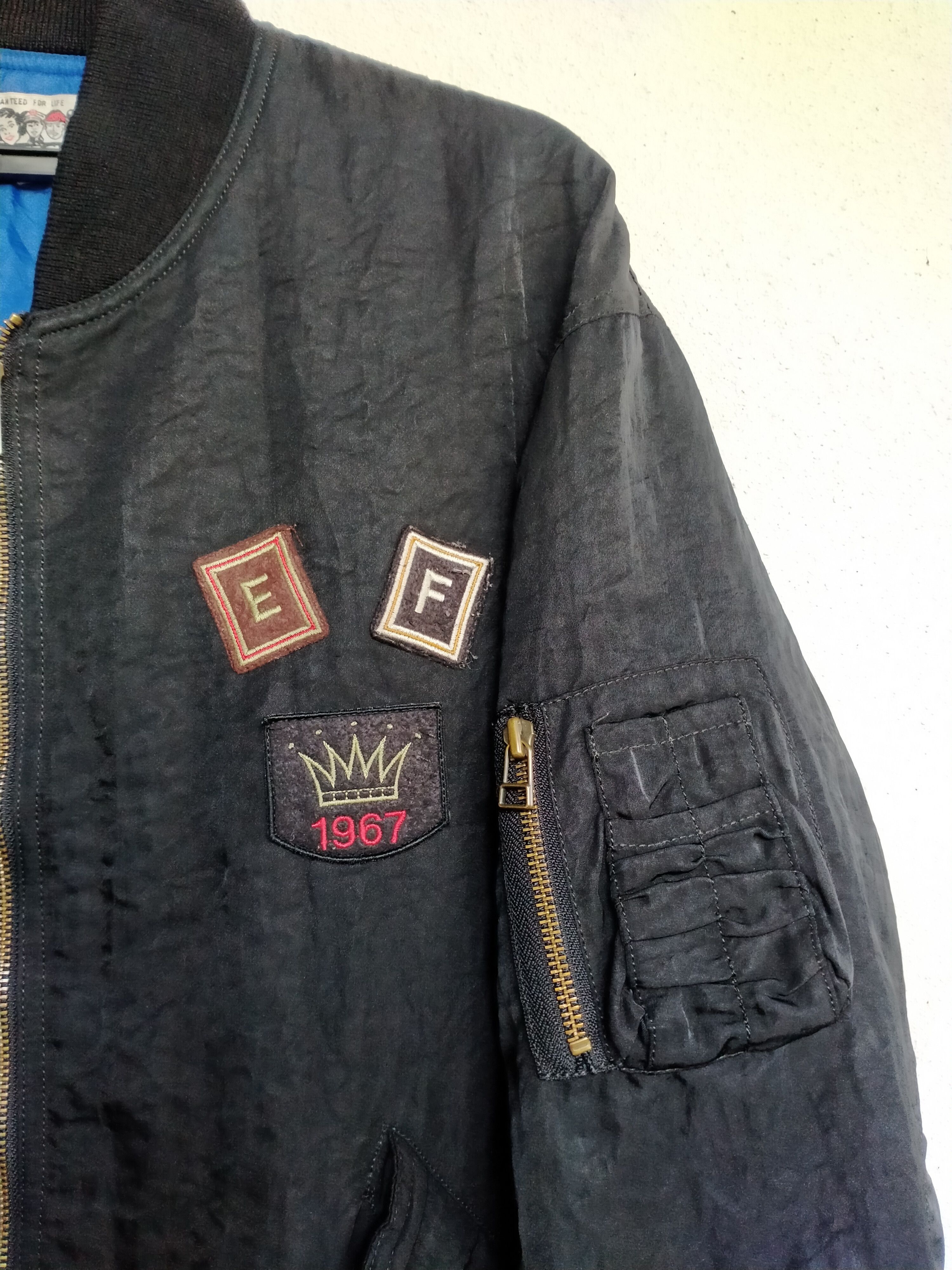Fiorucci VINTAGE 90'S FIORUCCI MA-1 BOMBER JACKET ITALY Size US M / EU 48-50 / 2 - 4 Thumbnail