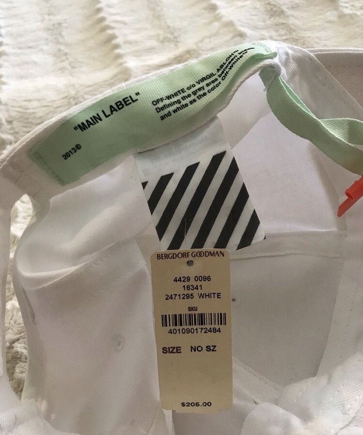 Off-White New Temperature Hat Size ONE SIZE - 10 Thumbnail
