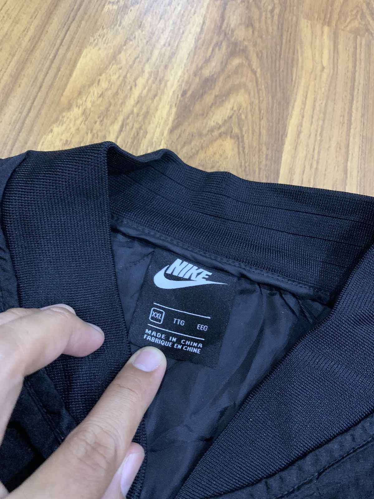 Nike NIKE SPORTSWEAR DOUBLE SWOOSH QUILTED JACKET Size US XXL / EU 58 / 5 - 7 Thumbnail