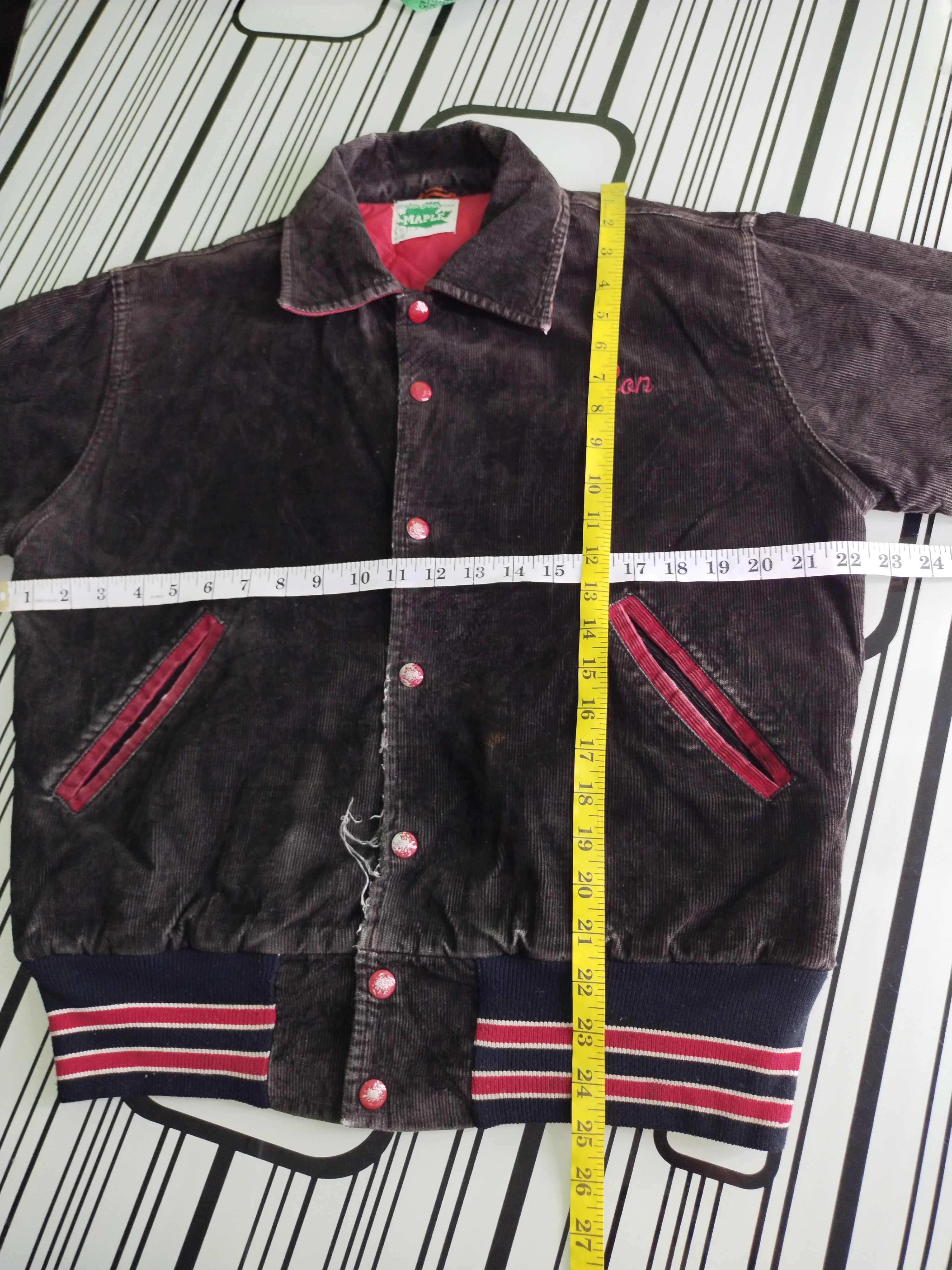 Vintage ATHLETIC SPORTSWEAR MAPLE WISSINOMING PHILADELPHIA JACKET Size US M / EU 48-50 / 2 - 13 Thumbnail