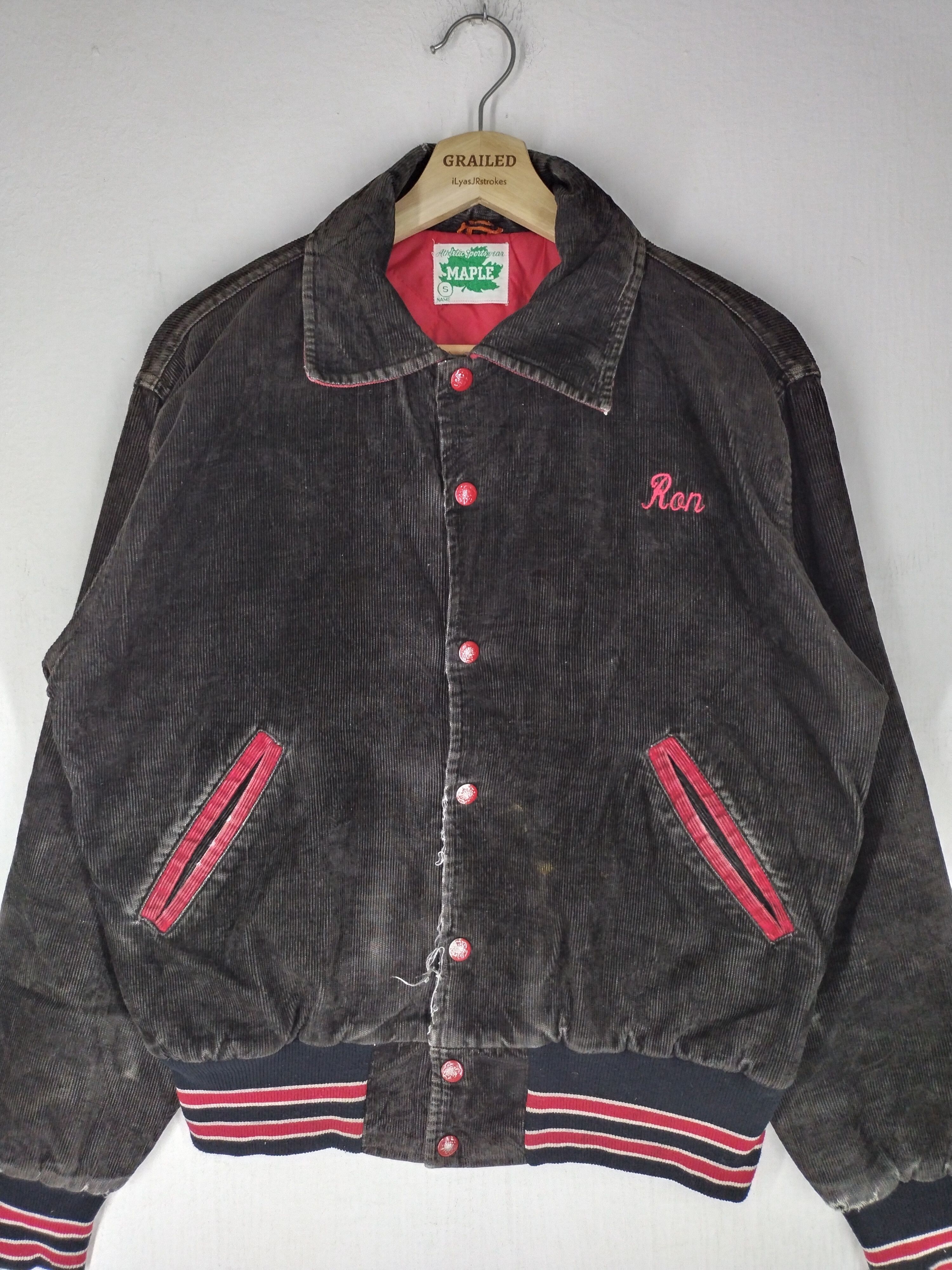 Vintage ATHLETIC SPORTSWEAR MAPLE WISSINOMING PHILADELPHIA JACKET Size US M / EU 48-50 / 2 - 4 Thumbnail