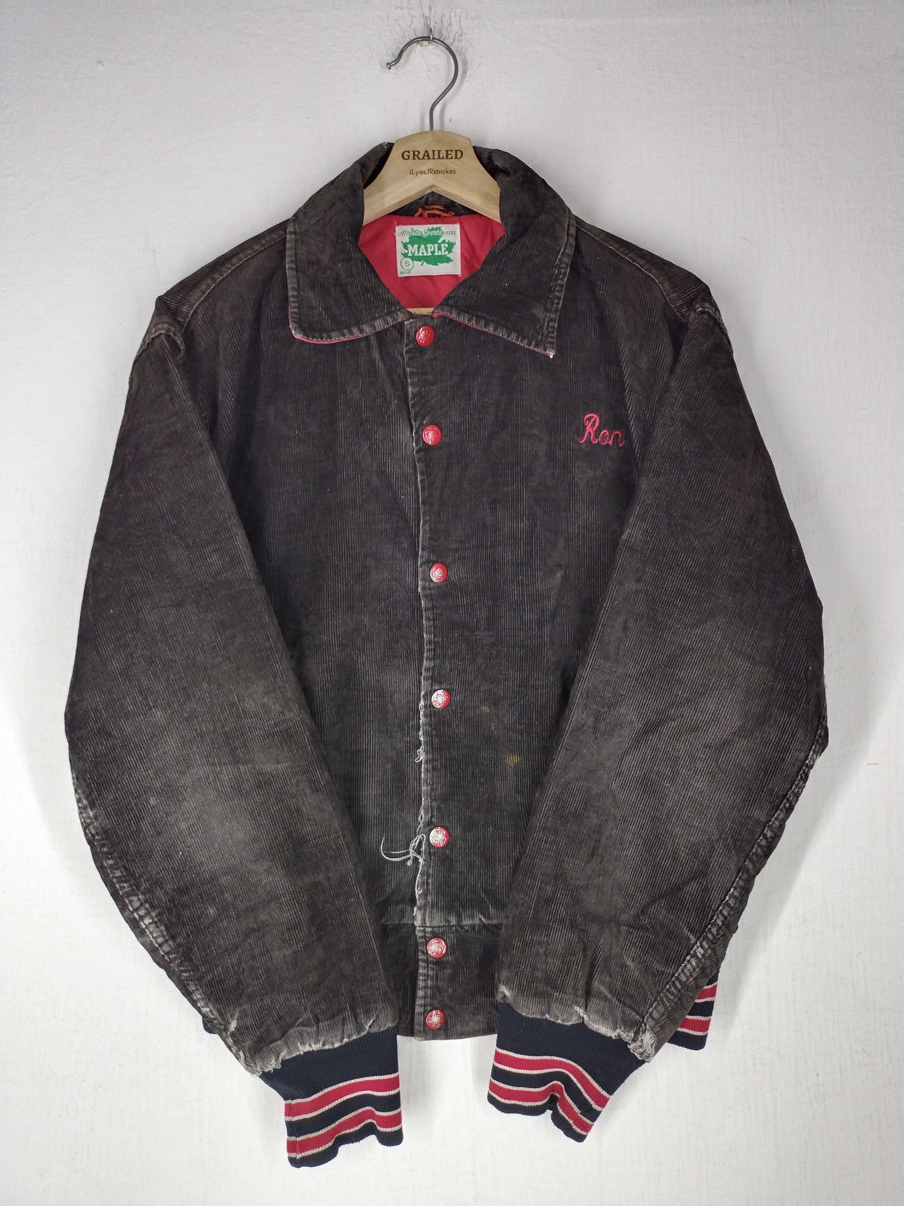 Vintage ATHLETIC SPORTSWEAR MAPLE WISSINOMING PHILADELPHIA JACKET Size US M / EU 48-50 / 2 - 3 Thumbnail