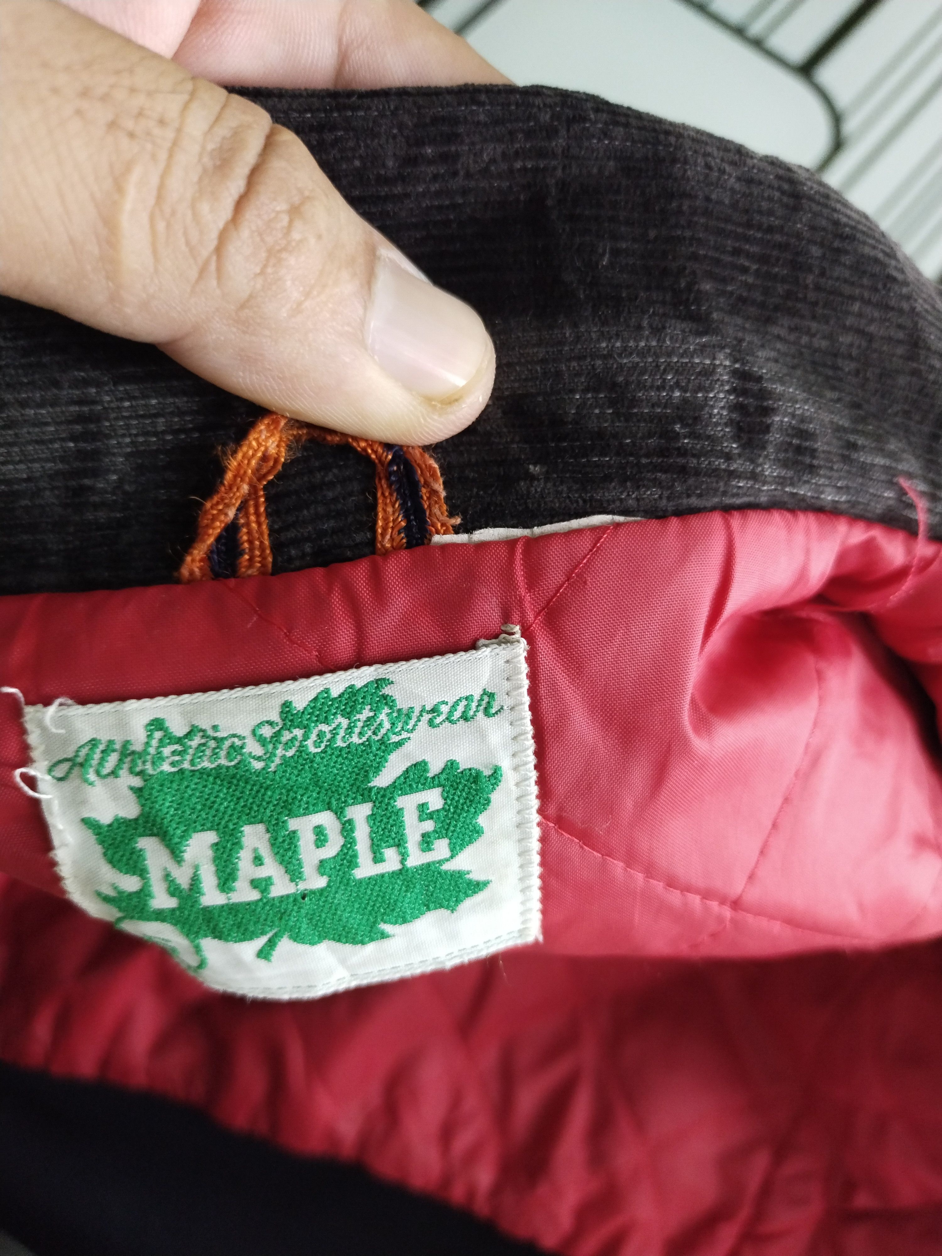 Vintage ATHLETIC SPORTSWEAR MAPLE WISSINOMING PHILADELPHIA JACKET Size US M / EU 48-50 / 2 - 11 Thumbnail