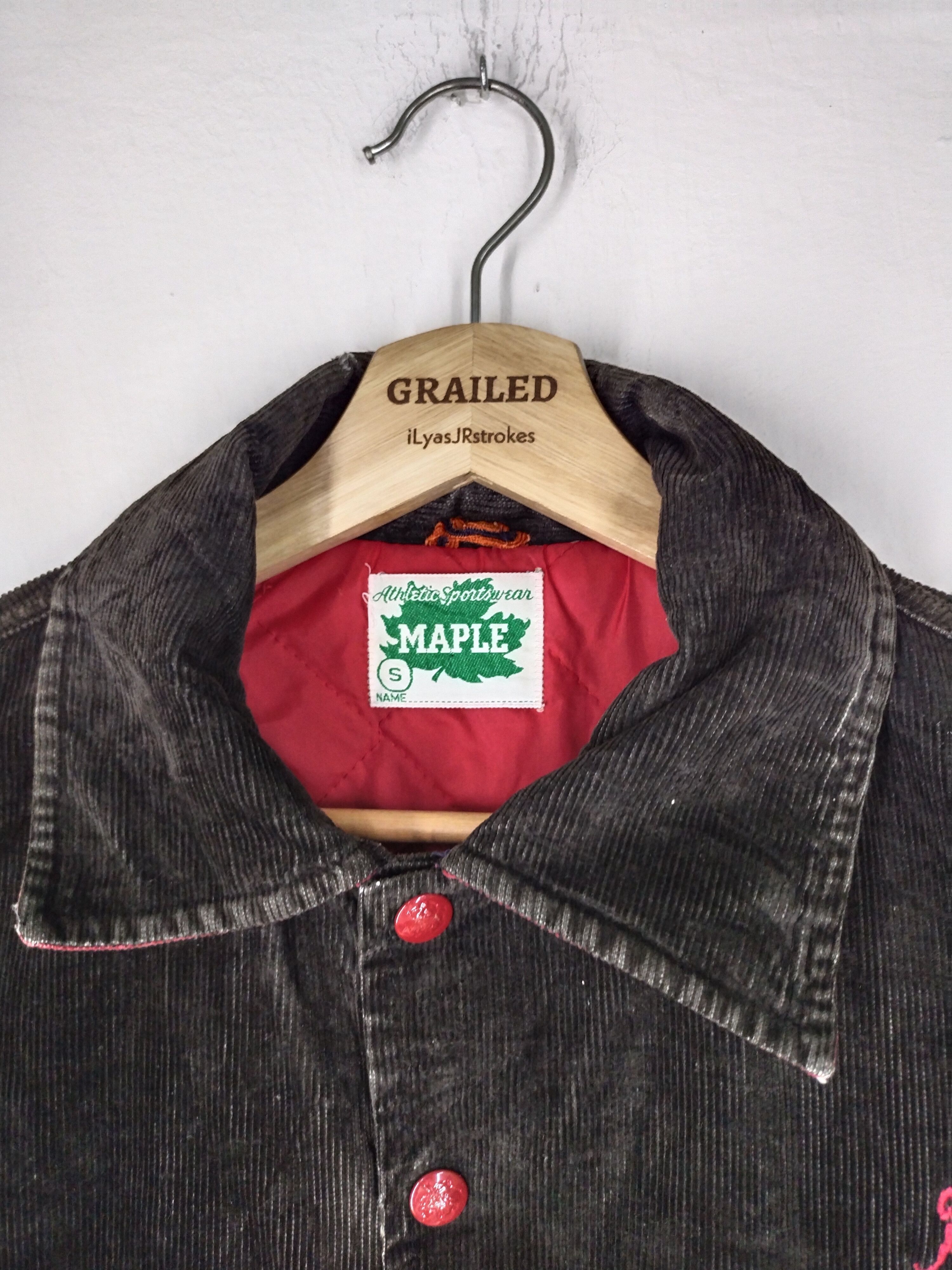 Vintage ATHLETIC SPORTSWEAR MAPLE WISSINOMING PHILADELPHIA JACKET Size US M / EU 48-50 / 2 - 16 Thumbnail