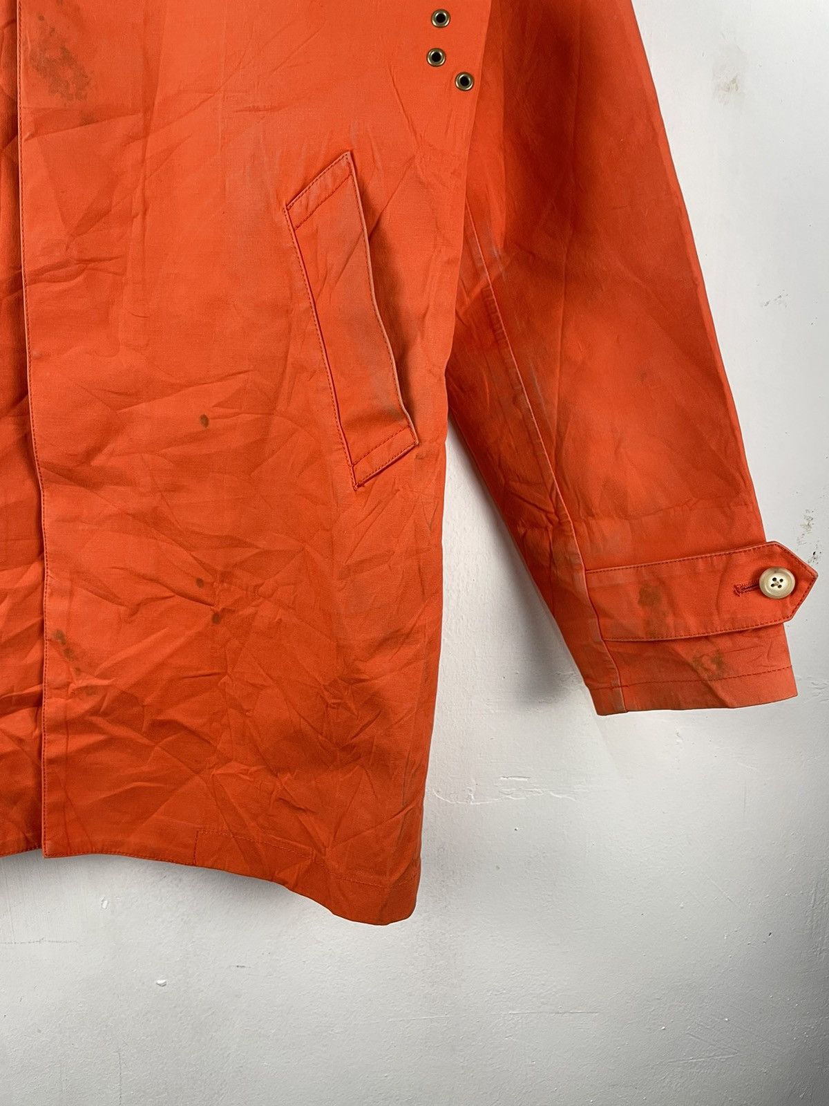 Ralph Lauren Vintage Ralph Lauren Waxed Jacket Coat Plaid Lined Size US S / EU 44-46 / 1 - 8 Thumbnail
