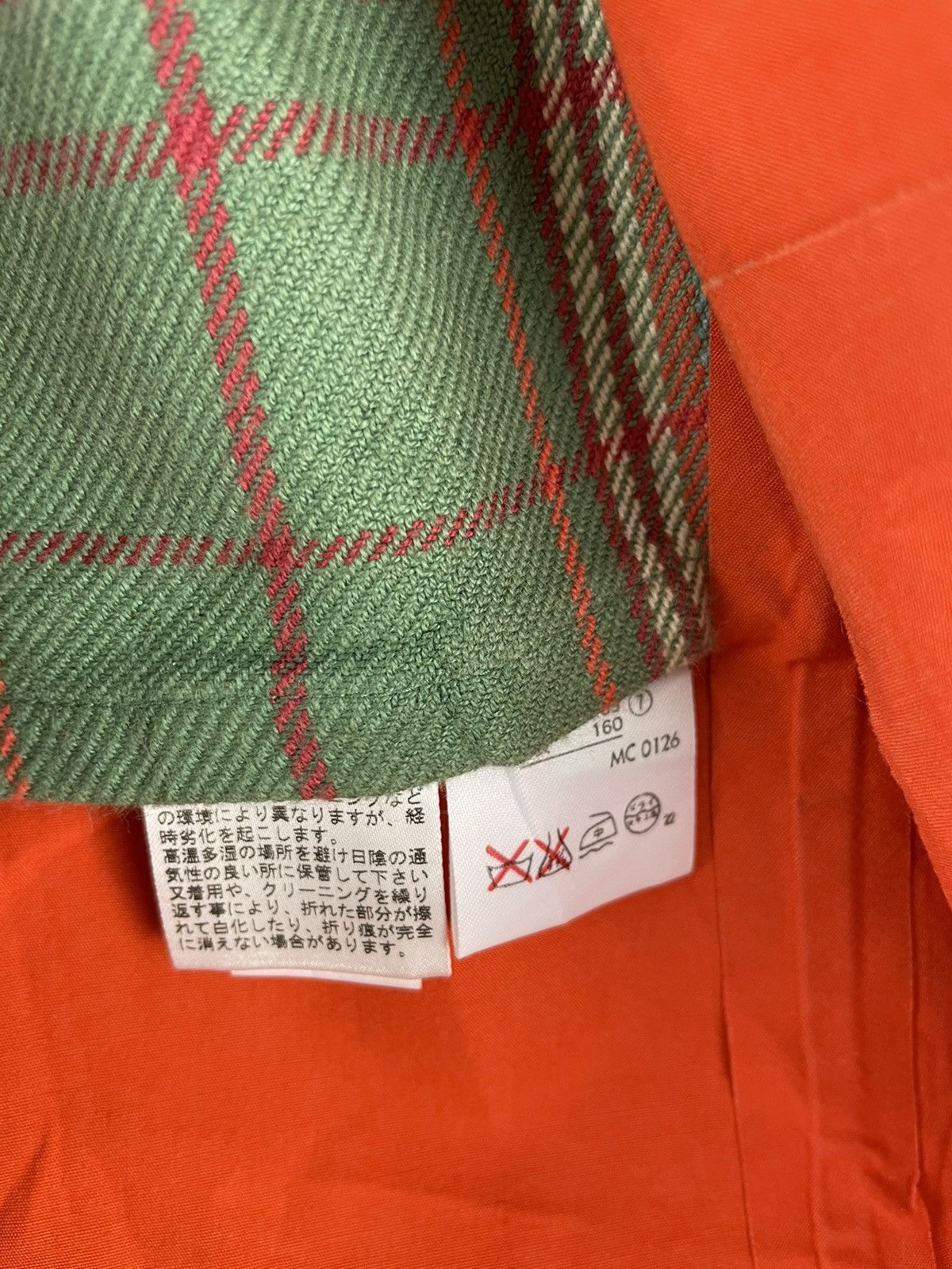 Ralph Lauren Vintage Ralph Lauren Waxed Jacket Coat Plaid Lined Size US S / EU 44-46 / 1 - 4 Thumbnail