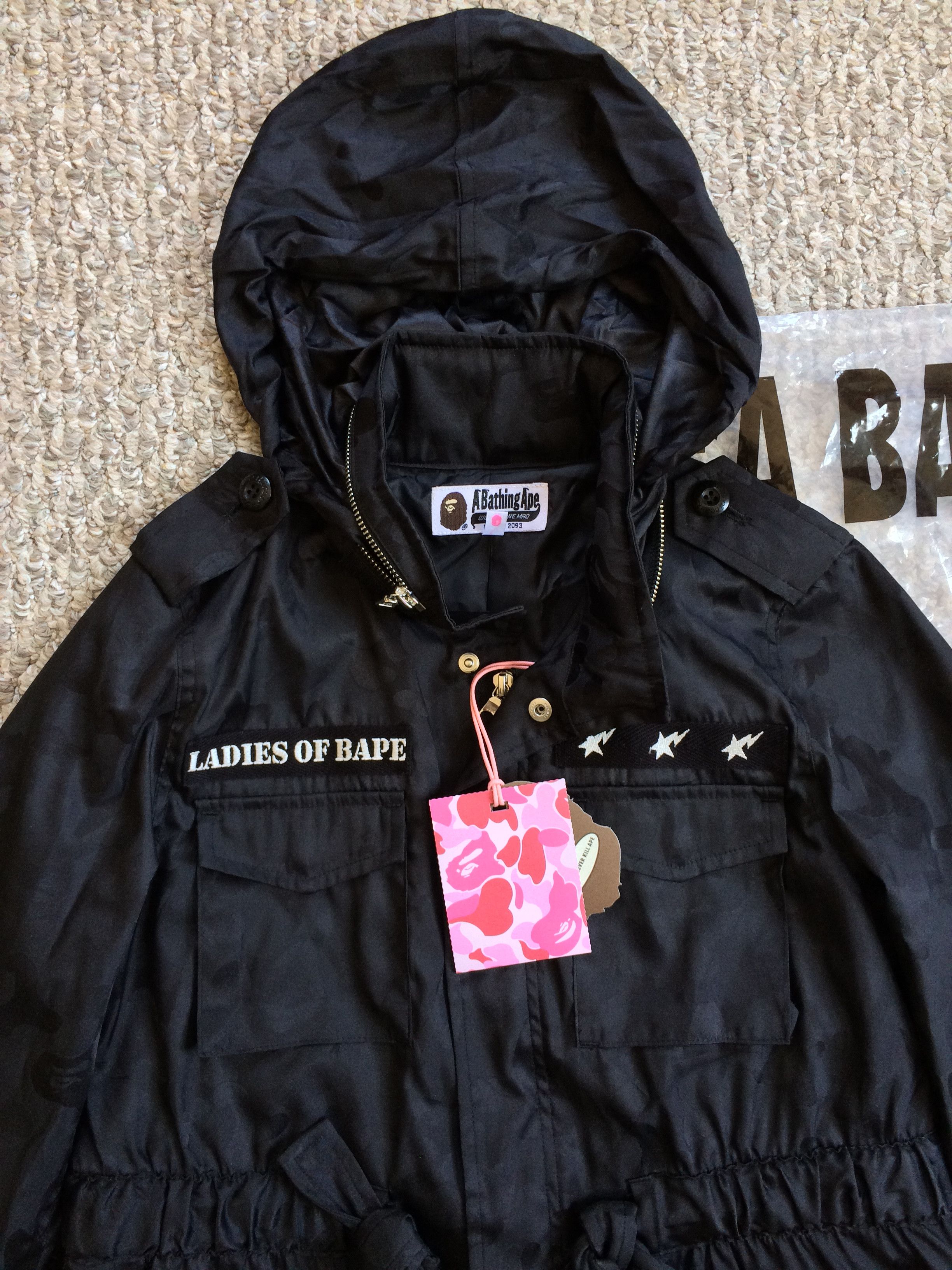 Bape NEW OG Bathing Ape Camo Jacket Size XS / US 0-2 / IT 36-38 - 2 Thumbnail