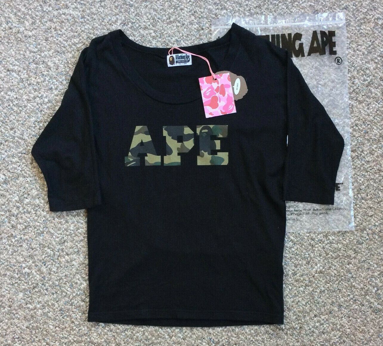 Bape NEW Bape Green Camo Ape Top Size ONE SIZE - 1 Thumbnail
