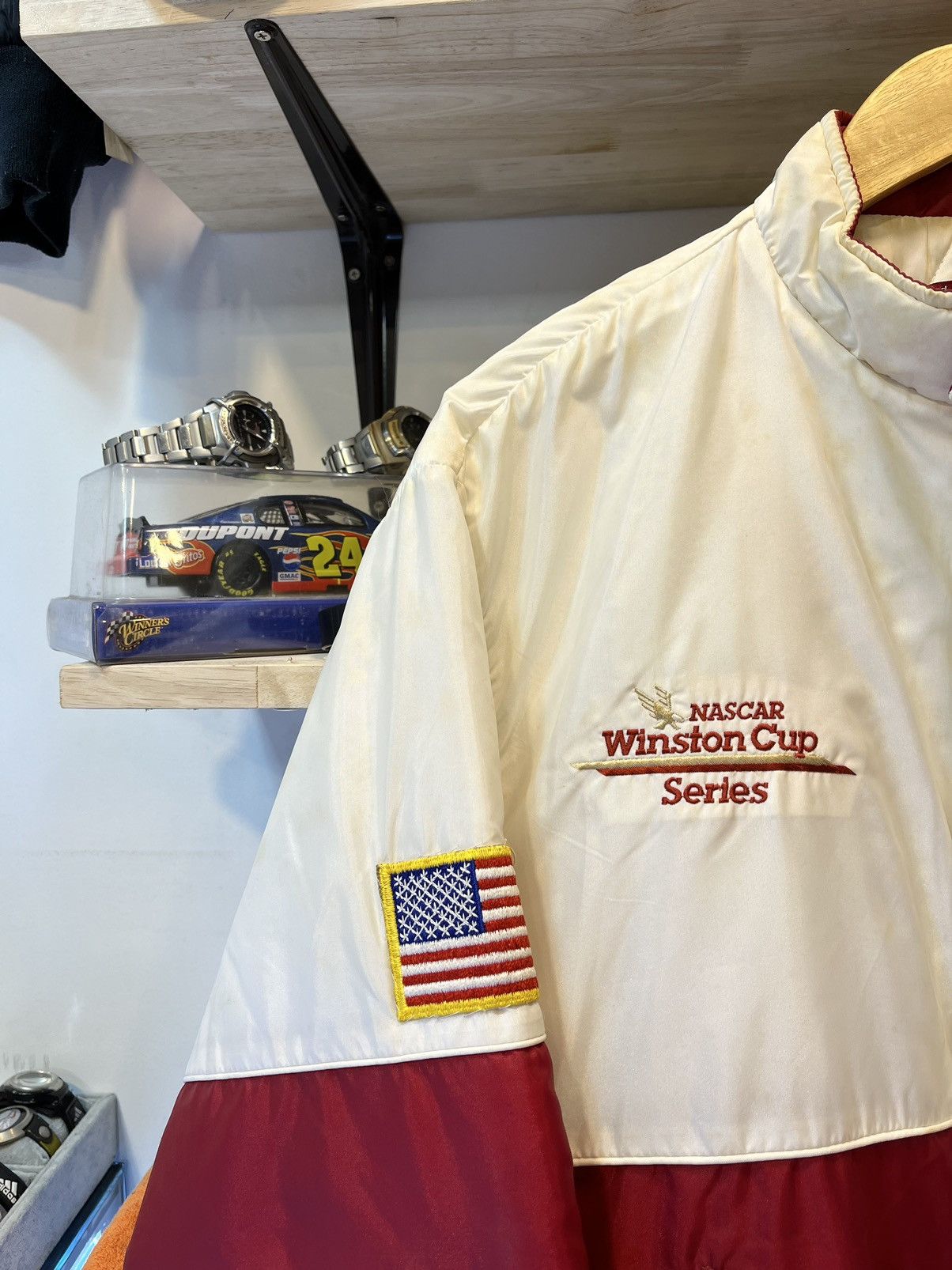 NASCAR × Vintage Rare Vintage 1984 Nascar Winston Cup Series Racing Jacket Size US L / EU 52-54 / 3 - 7 Thumbnail