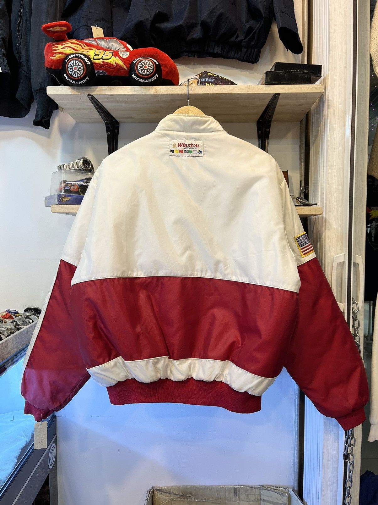 NASCAR × Vintage Rare Vintage 1984 Nascar Winston Cup Series Racing Jacket Size US L / EU 52-54 / 3 - 5 Thumbnail