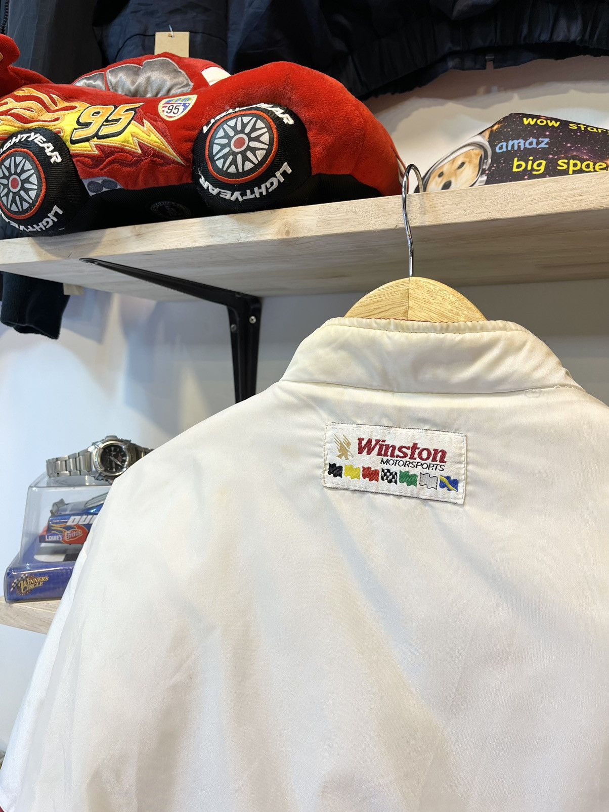 NASCAR × Vintage Rare Vintage 1984 Nascar Winston Cup Series Racing Jacket Size US L / EU 52-54 / 3 - 4 Thumbnail