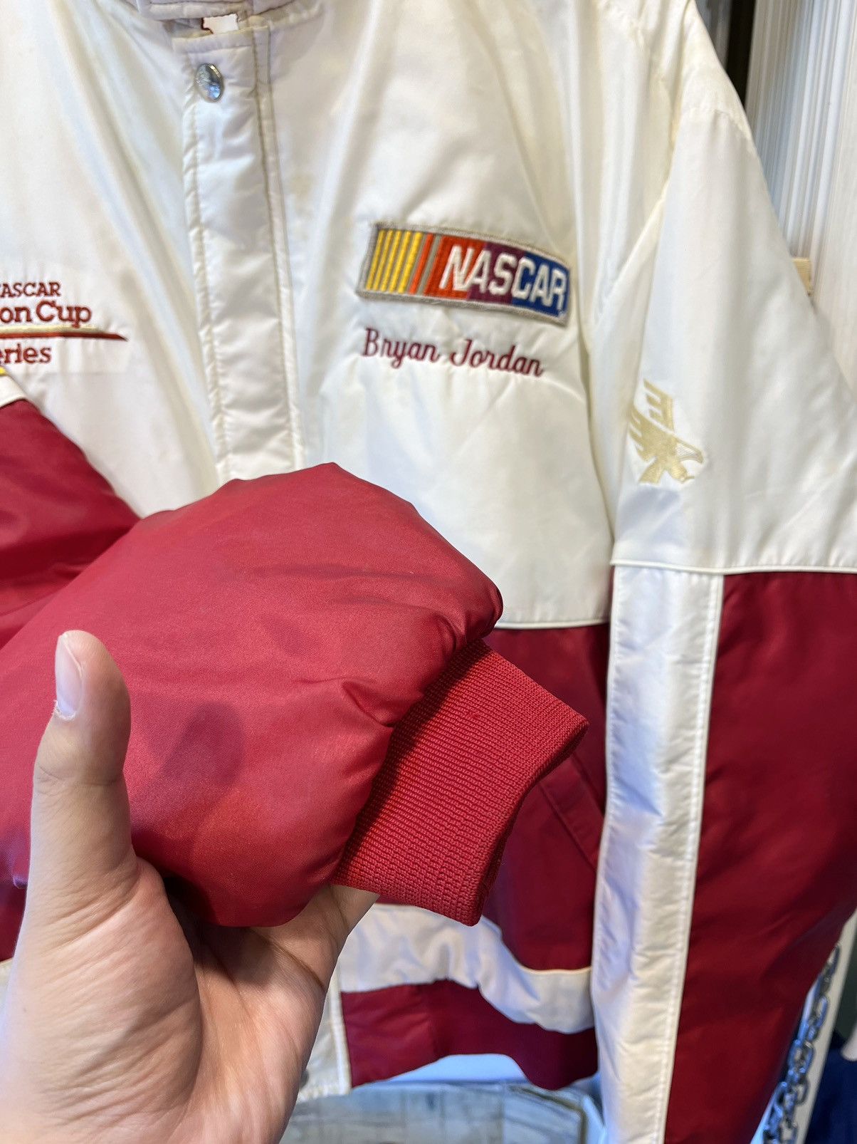 NASCAR × Vintage Rare Vintage 1984 Nascar Winston Cup Series Racing Jacket Size US L / EU 52-54 / 3 - 11 Thumbnail