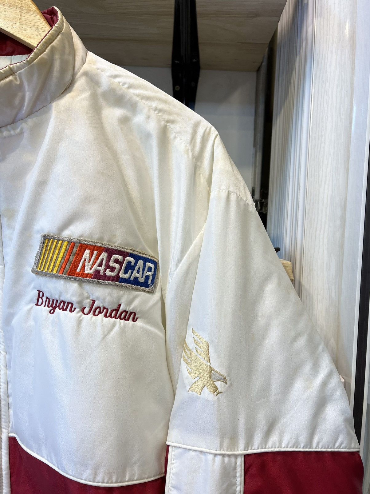 NASCAR × Vintage Rare Vintage 1984 Nascar Winston Cup Series Racing Jacket Size US L / EU 52-54 / 3 - 8 Thumbnail