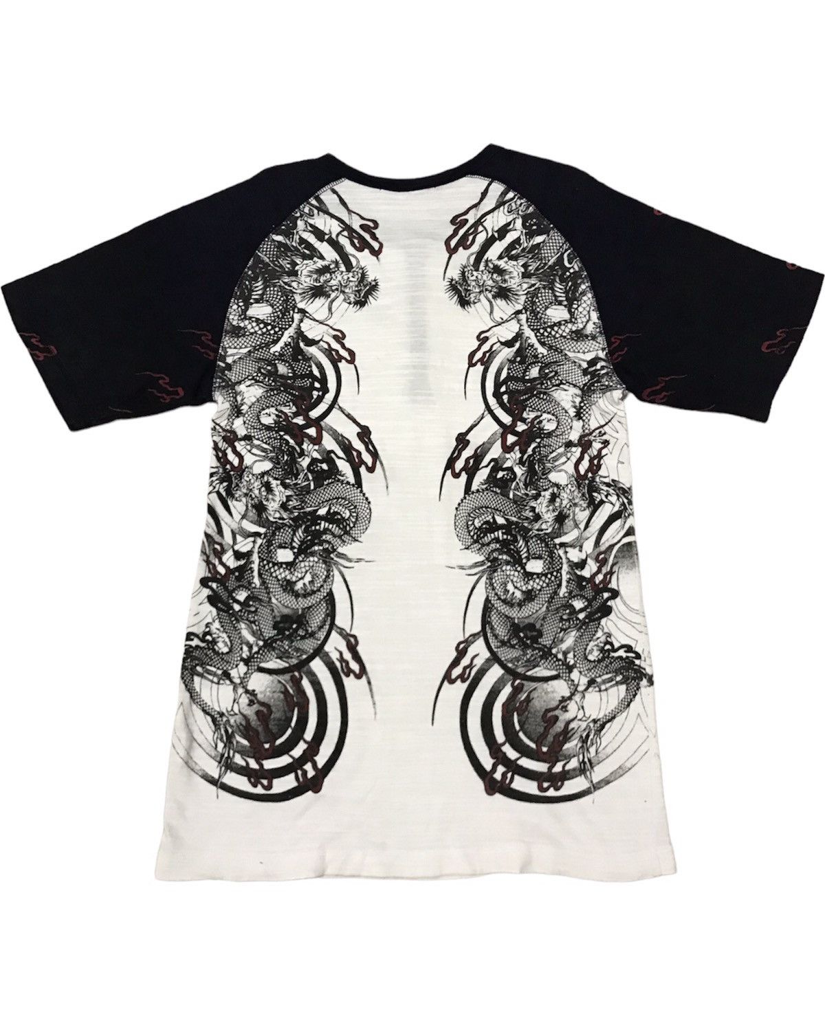 20471120 Vintage Sukajan Dragon Tattoos Yakuza Harajuku Style Size US L / EU 52-54 / 3 - 2 Thumbnail