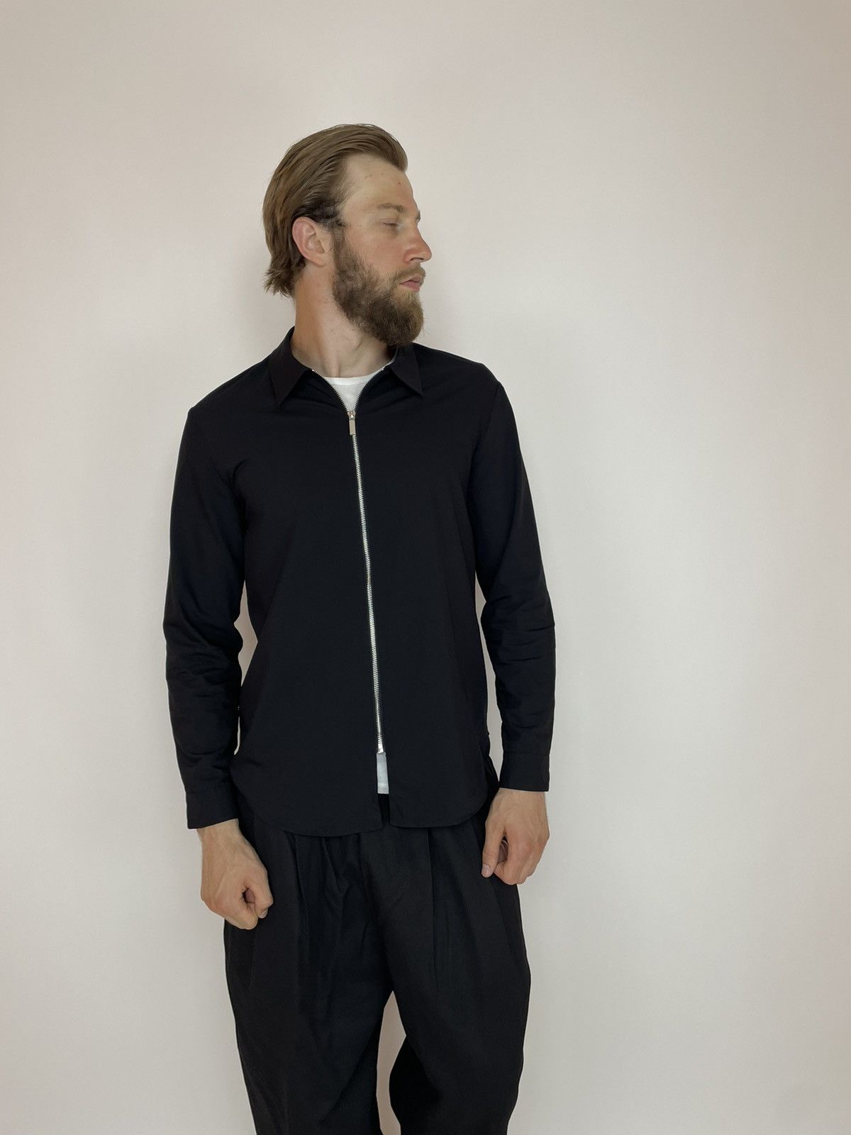 Other nobody's favourite Overshirt Full zip long sleeve Lyocell Size US M / EU 48-50 / 2 - 6 Thumbnail