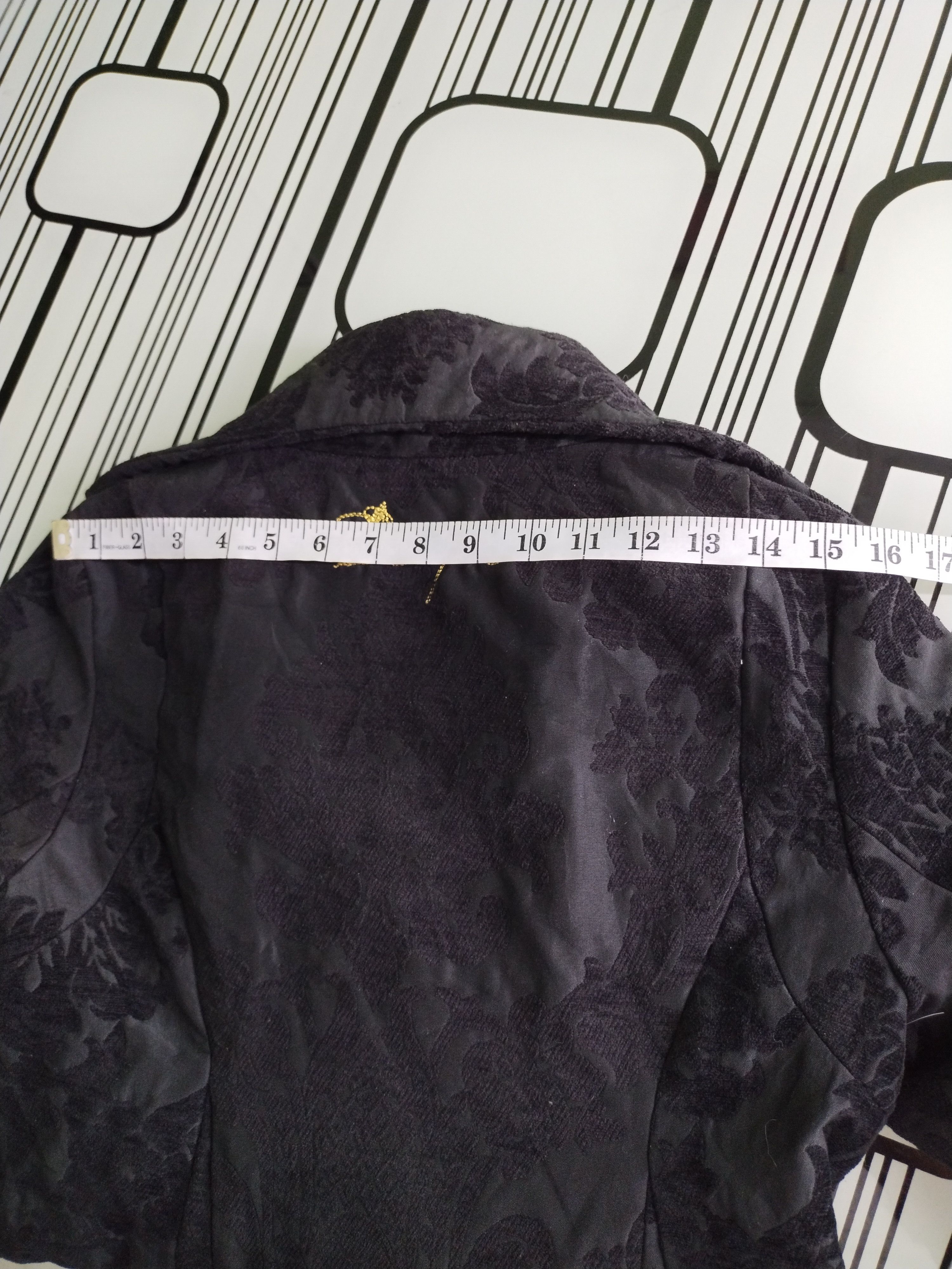 Desigual Vintage Desigual Women Black Paisley Coat Size M / US 6-8 / IT 42-44 - 15 Thumbnail